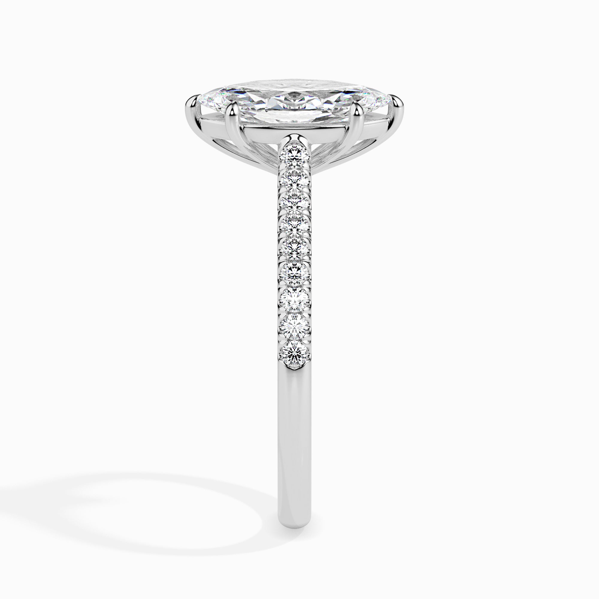 Tasa Marquise Pavé Ring - 19019