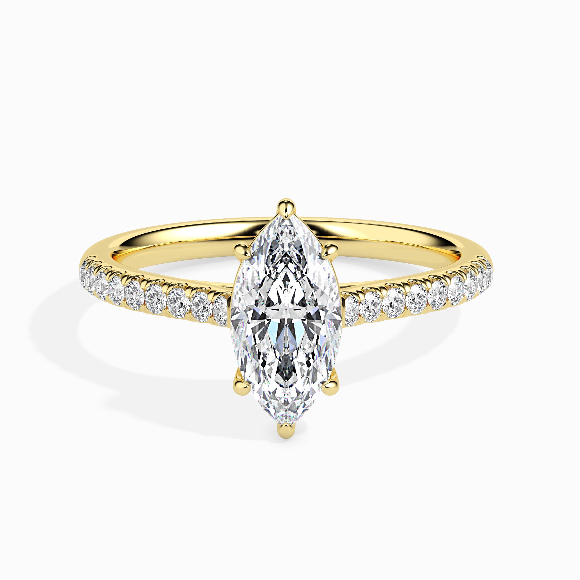Tasa Marquise Pavé Ring - 19019