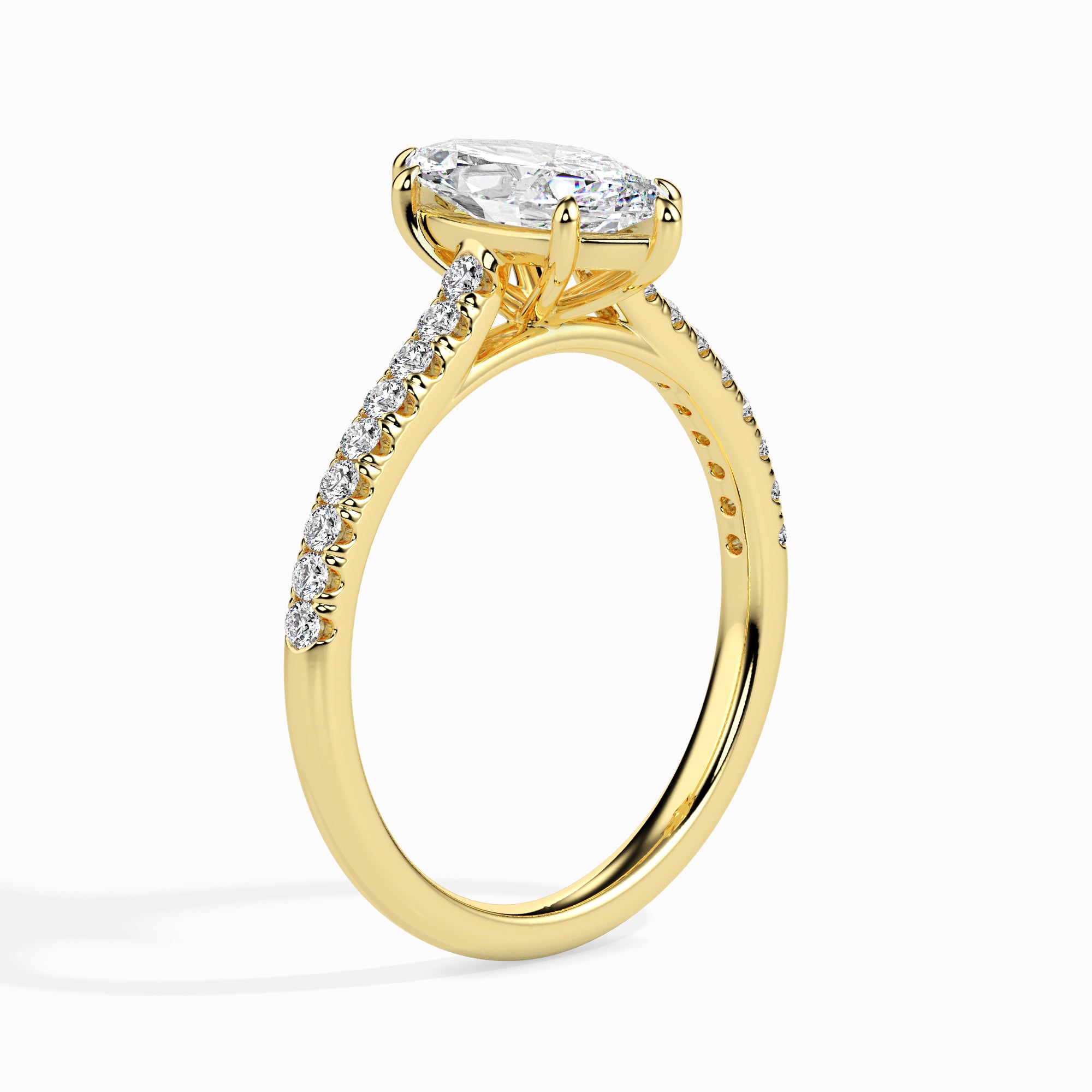 Tasa Marquise Pavé Ring - 19019