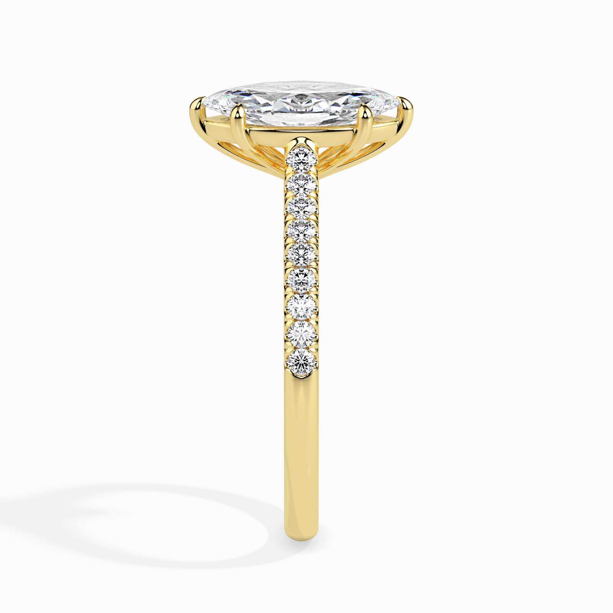 Tasa Marquise Pavé Ring - 19019