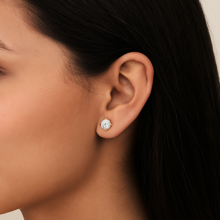 TASA “Lumière” Classic Diamond Studs - 16035