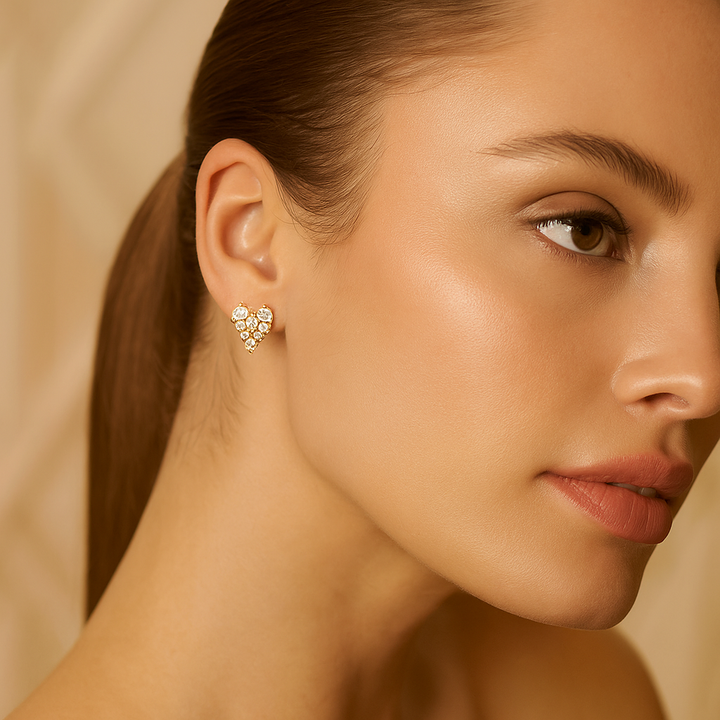 TASA Harmony Cluster Earrings - 17089