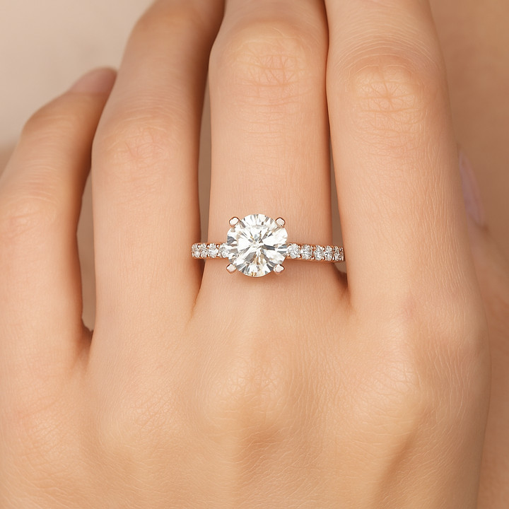 Lucia Classic Solitaire Engagement Ring - 0114