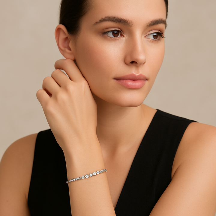 Tasa Liora Petite Diamond Bracelet - GLBR-0008
