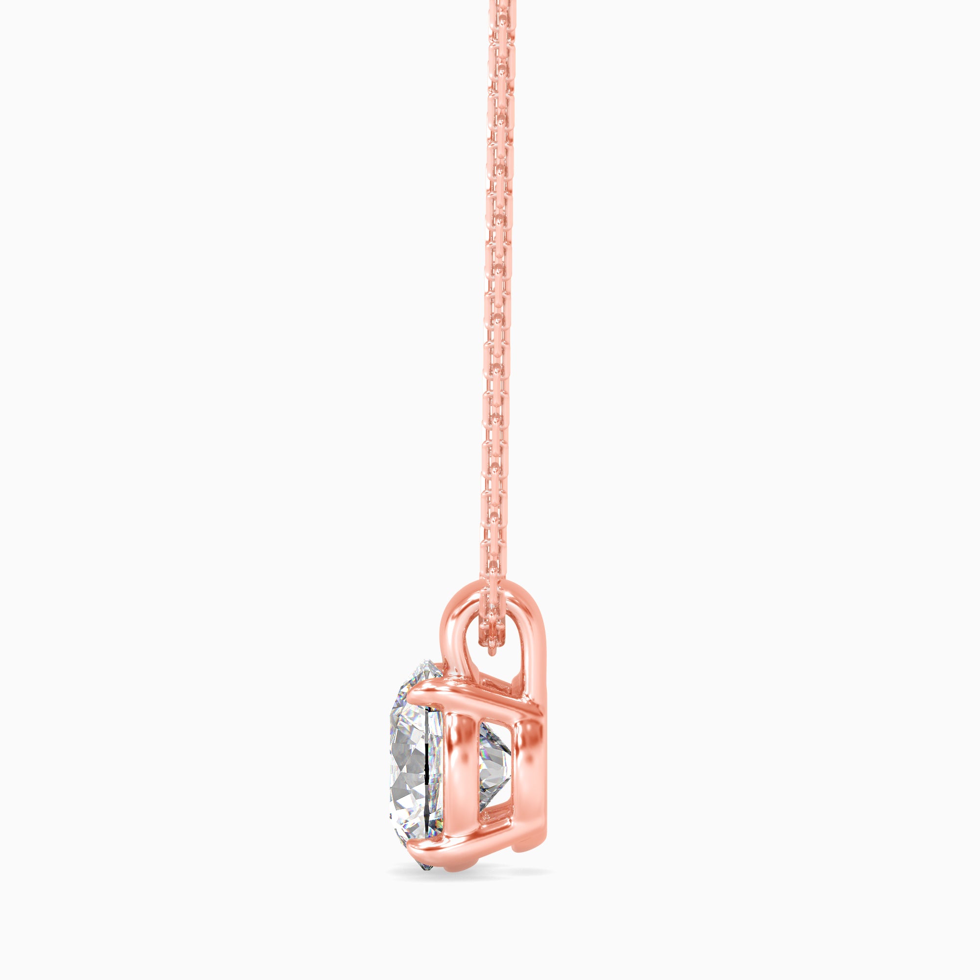 Tasa  Classic Solitaire Diamond Pendant - 15002