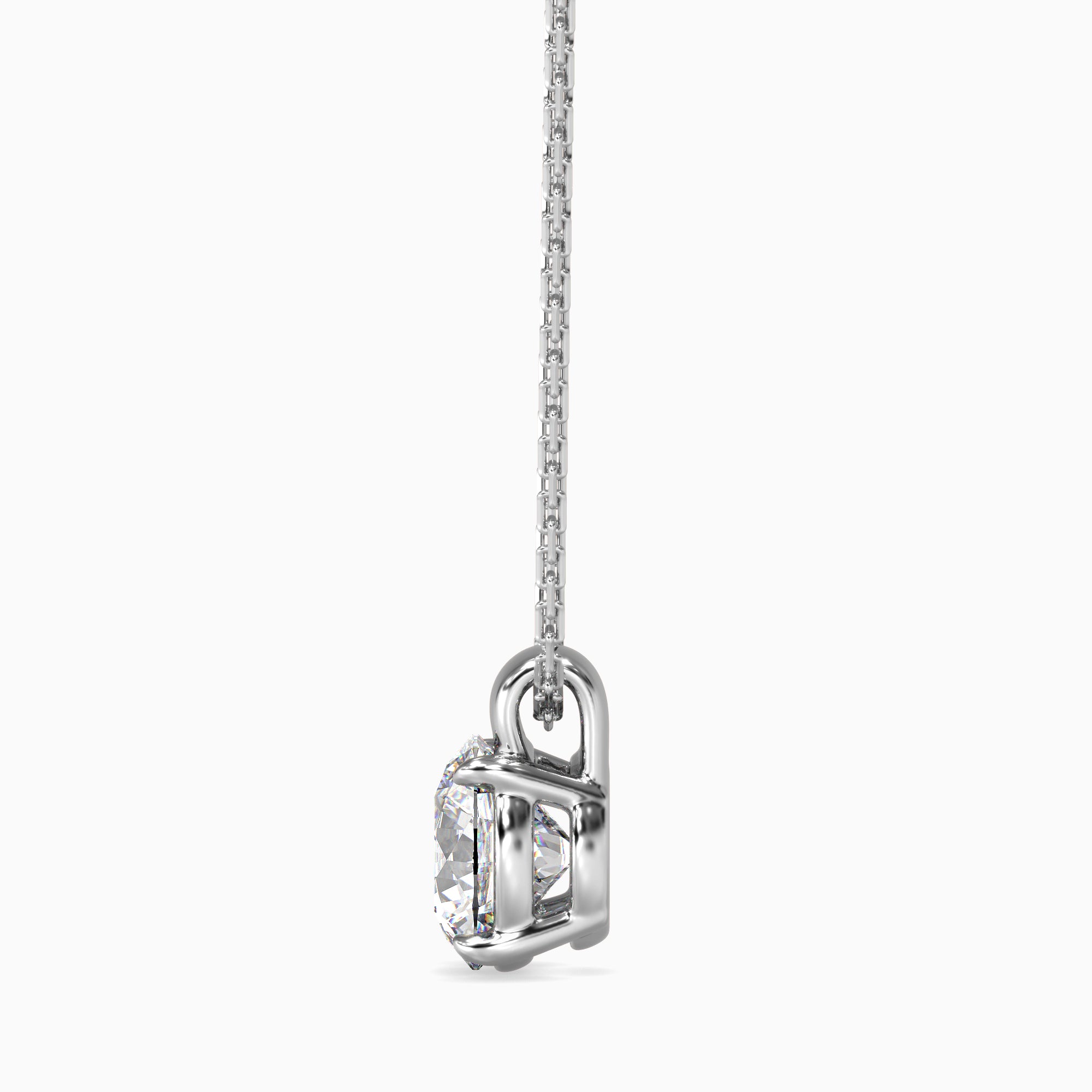Tasa  Classic Solitaire Diamond Pendant - 15002