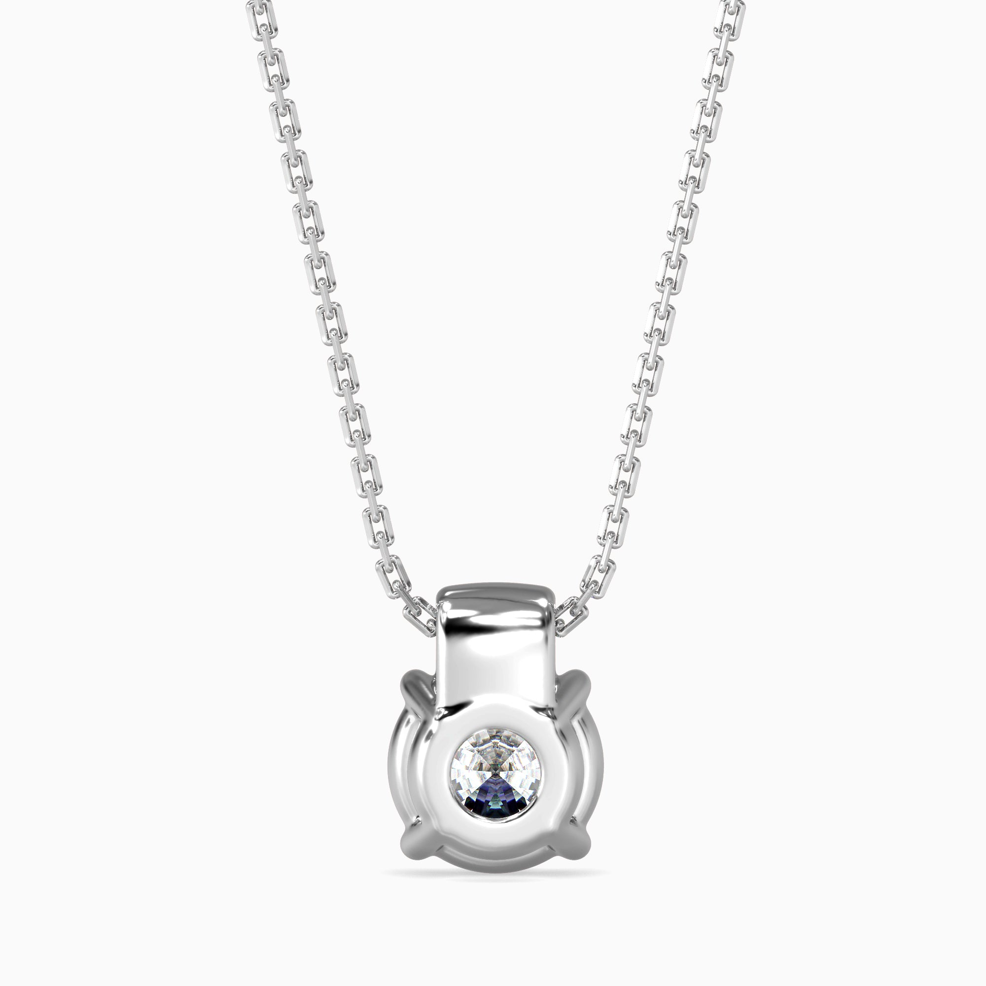 Tasa  Classic Solitaire Diamond Pendant - 15002