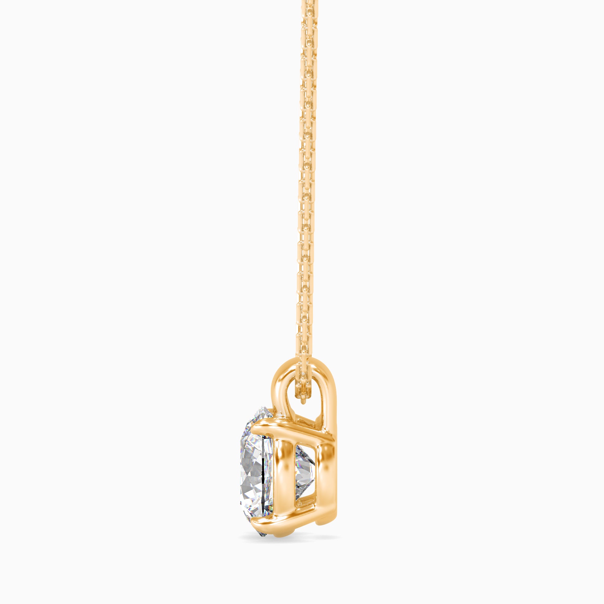 Tasa  Classic Solitaire Diamond Pendant - 15002