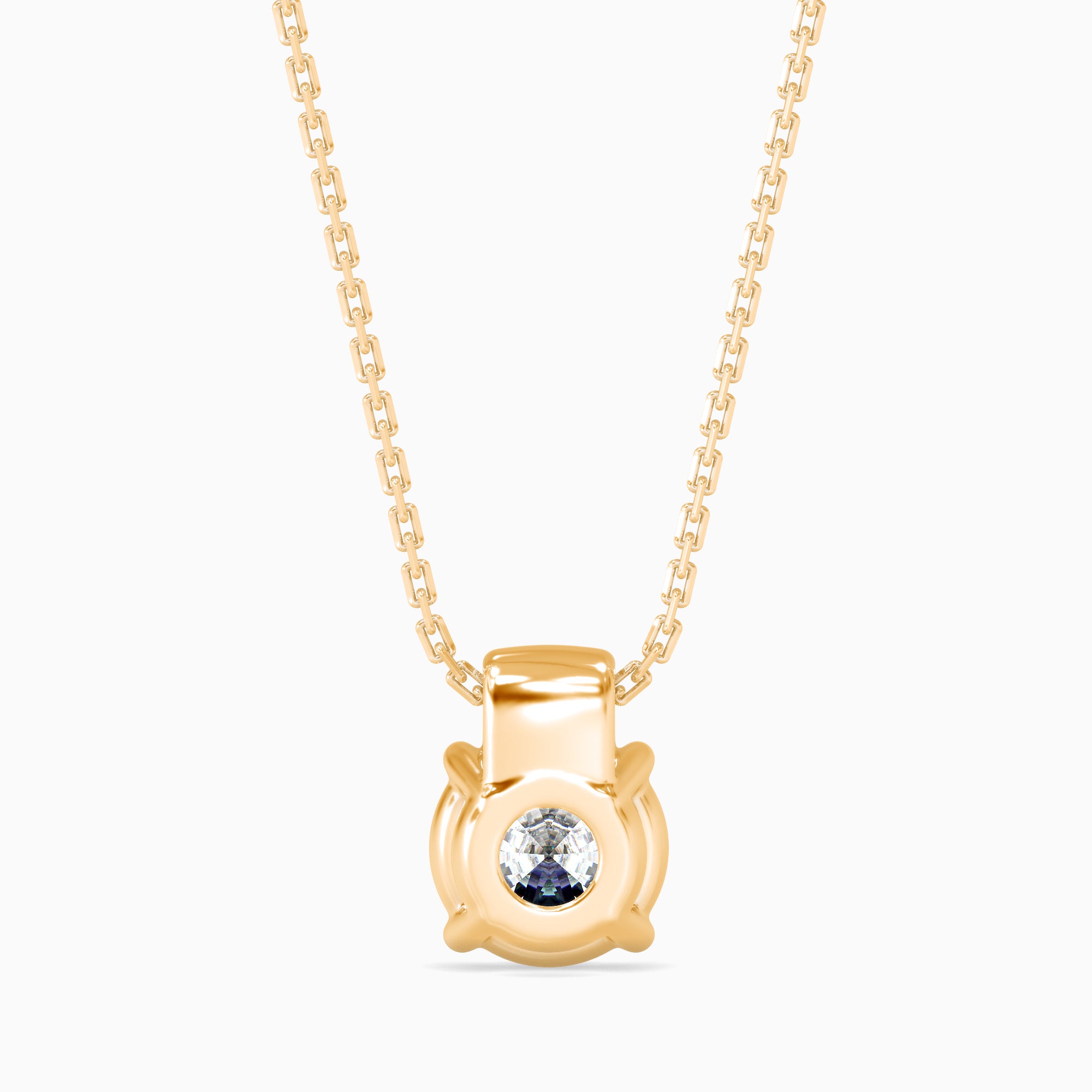 Tasa  Classic Solitaire Diamond Pendant - 15002
