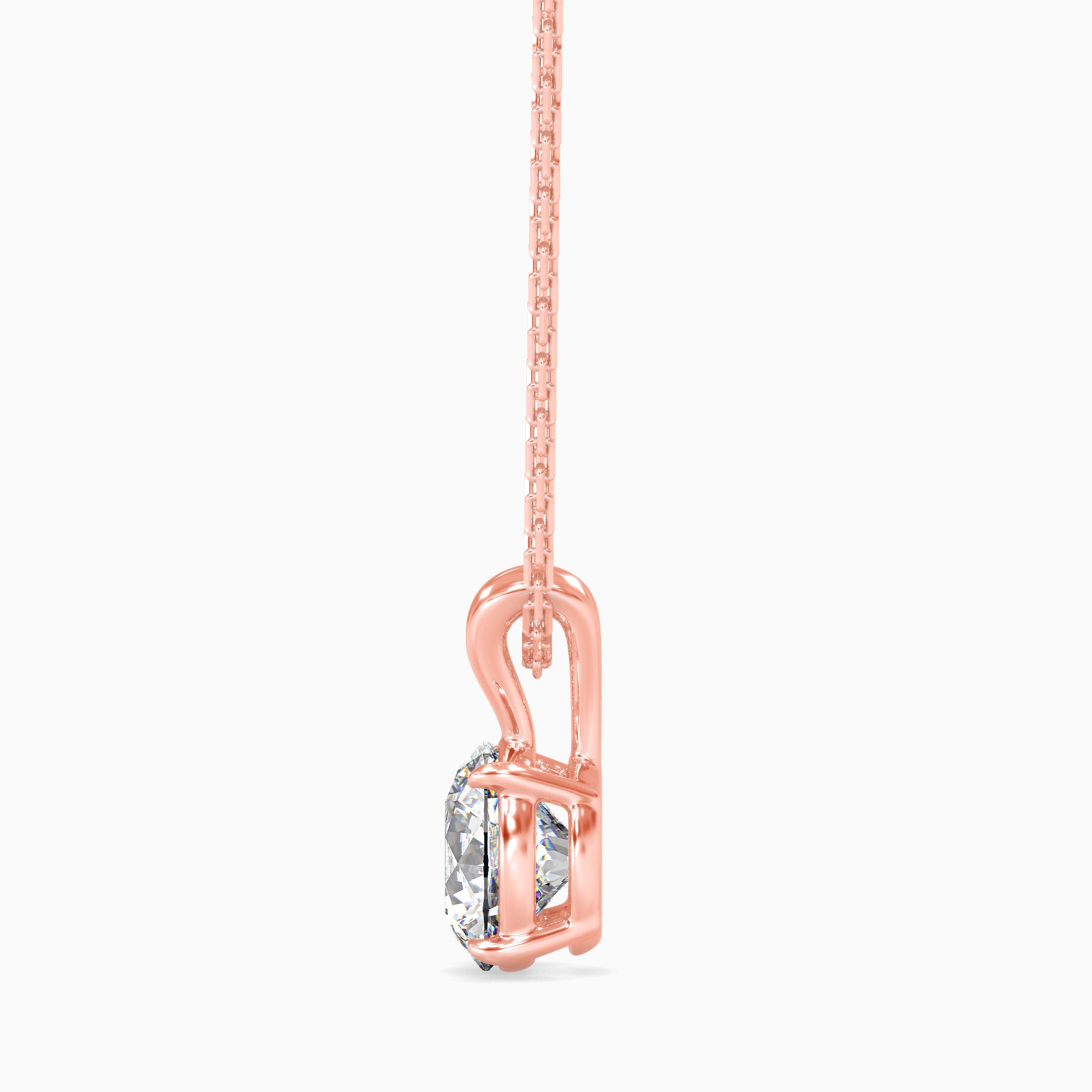 Tasa  Classic Solitaire Diamond Pendant - 15035