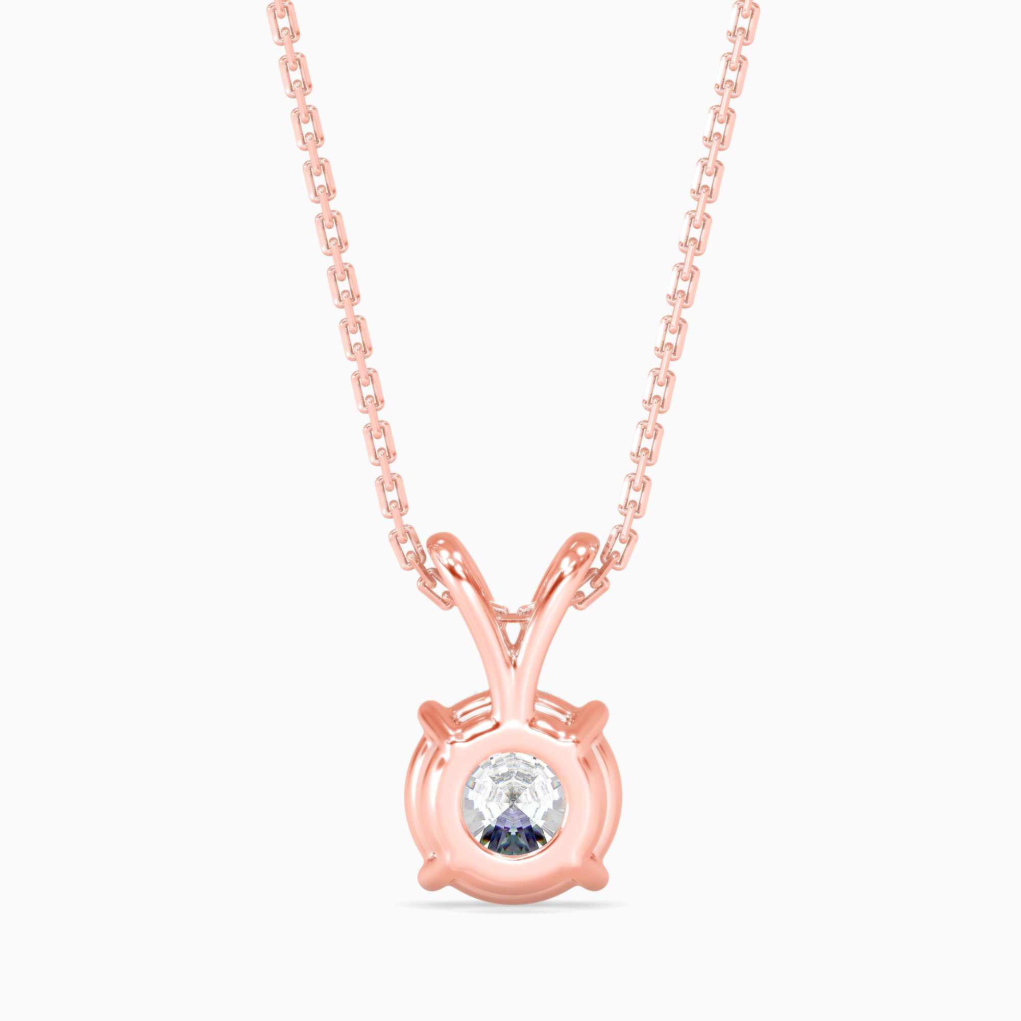 Tasa  Classic Solitaire Diamond Pendant - 15035