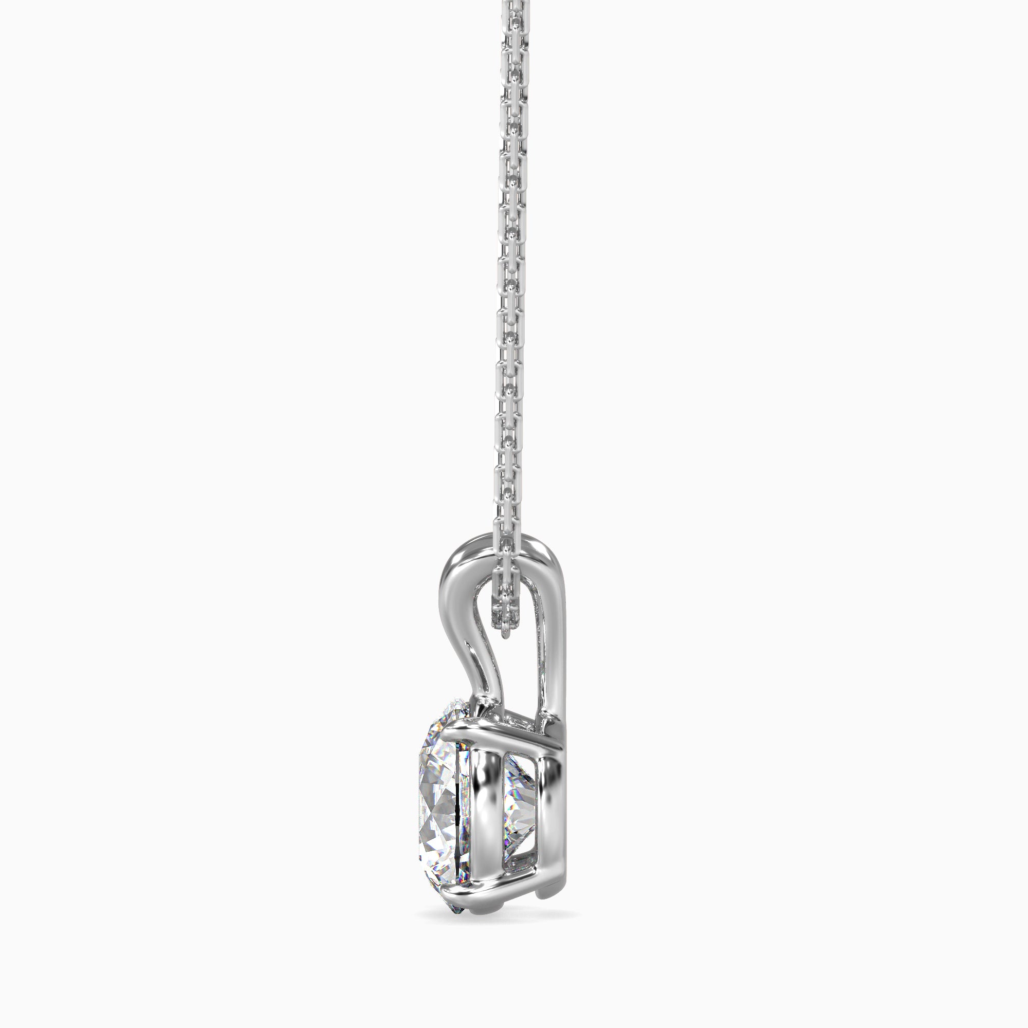 Tasa  Classic Solitaire Diamond Pendant - 15035