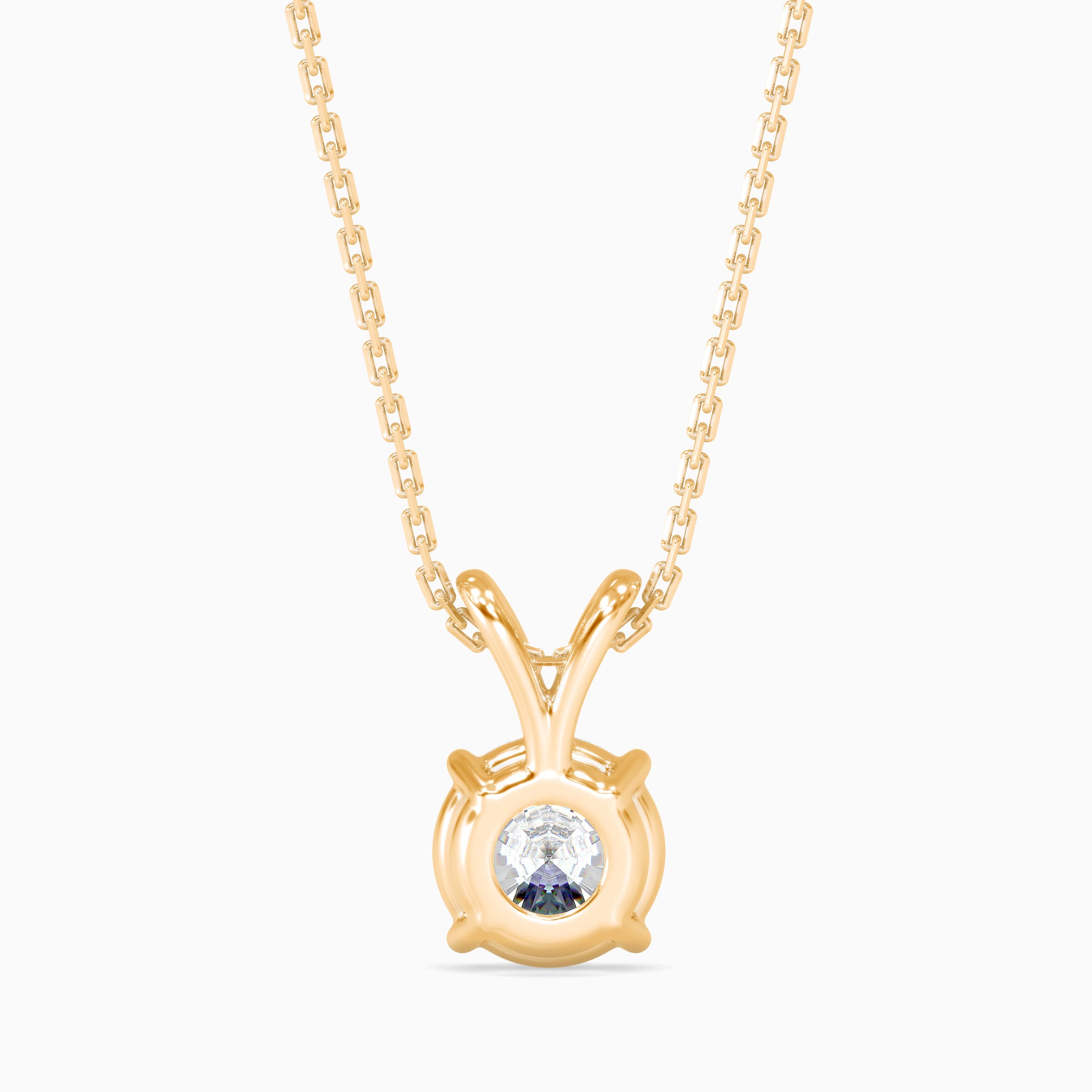 Tasa  Classic Solitaire Diamond Pendant - 15035
