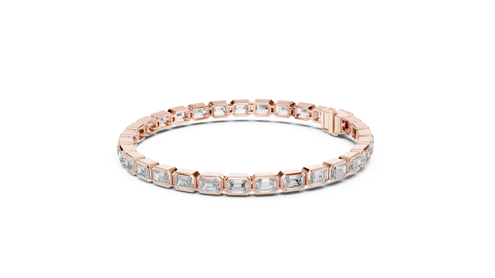 Tasa Aurelio Emerald-Cut Bracelet - GLBR-0002