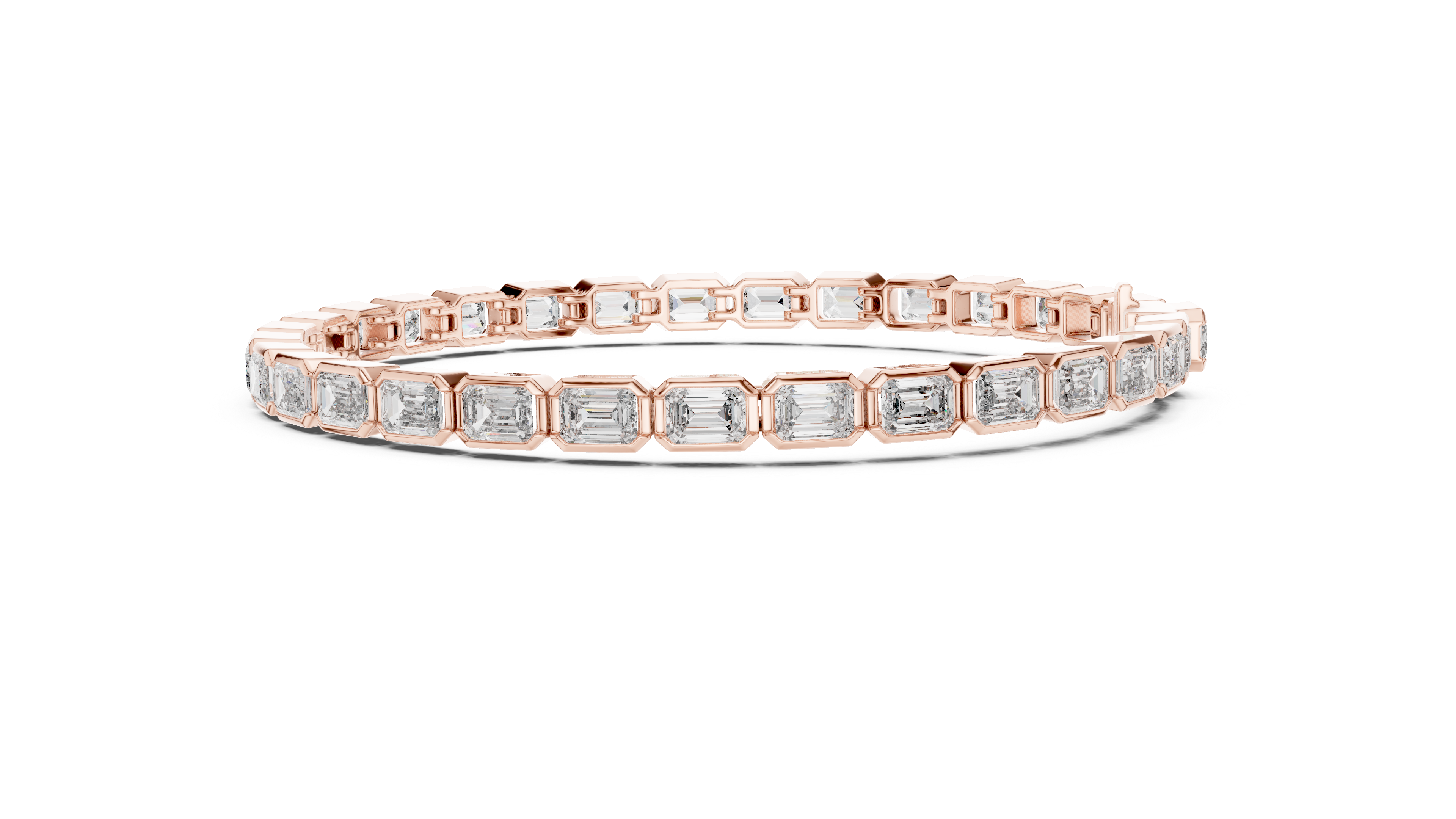 Tasa Aurelio Emerald-Cut Bracelet - GLBR-0002