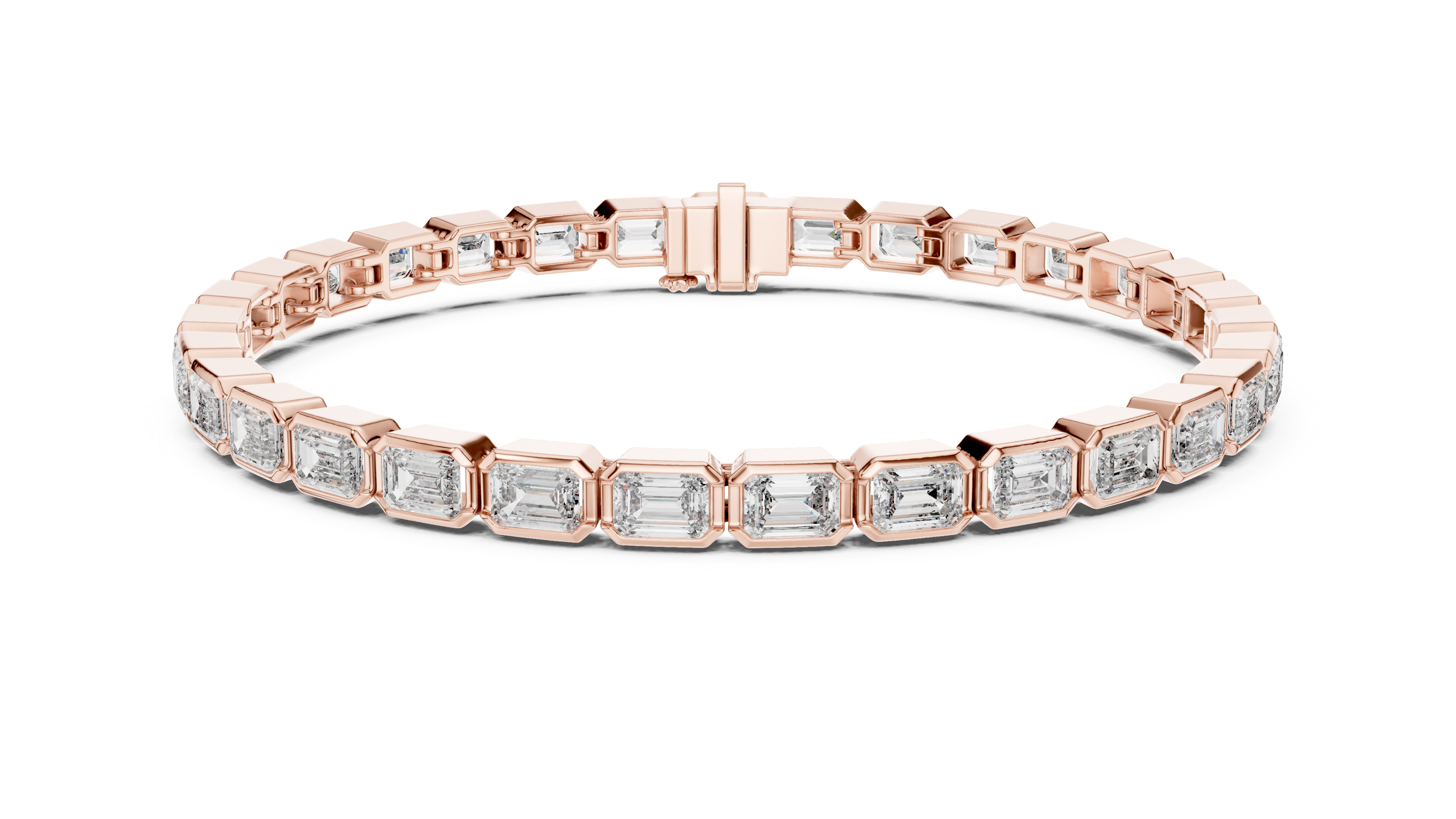 Tasa Aurelio Emerald-Cut Bracelet - GLBR-0002