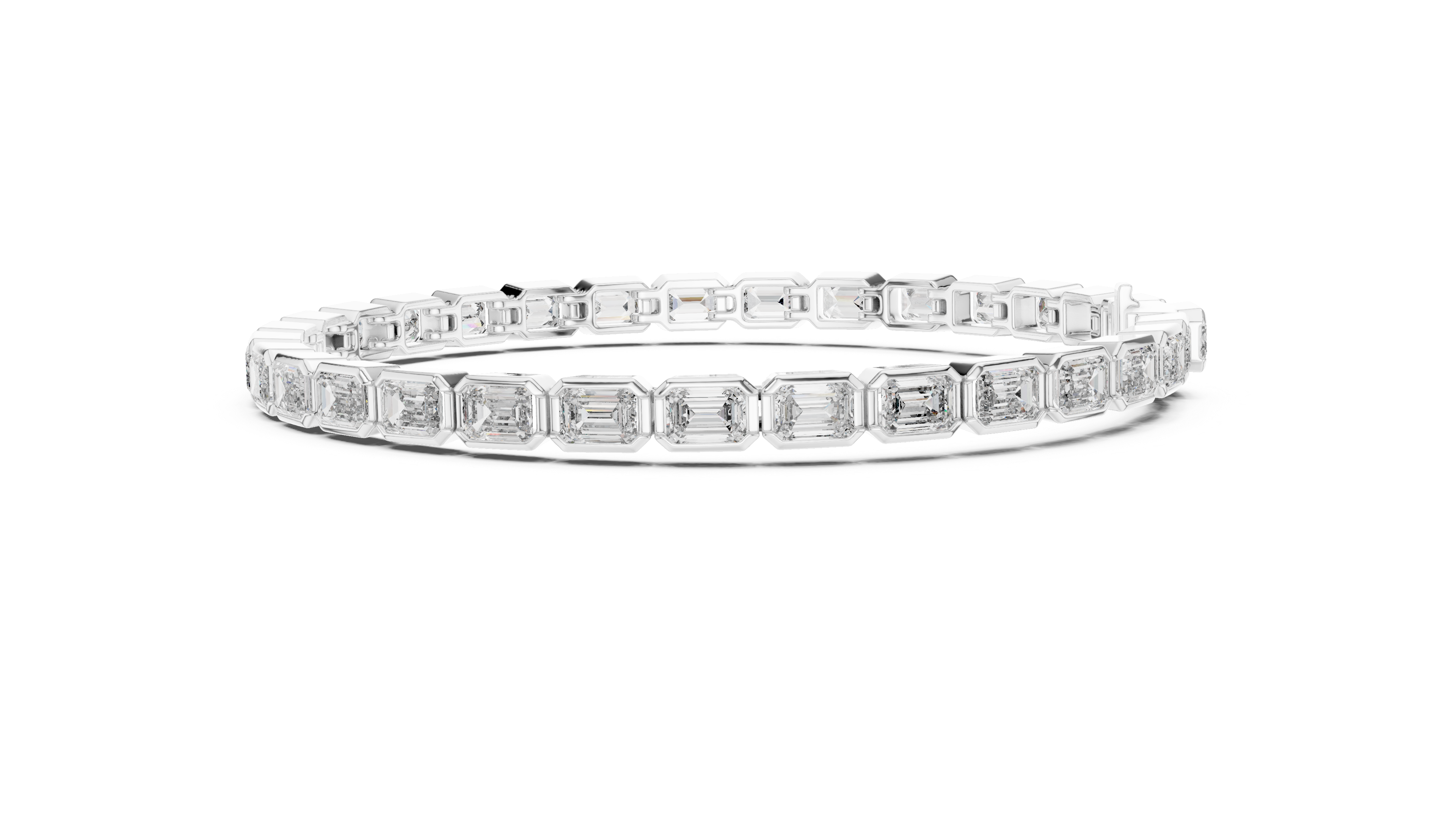 Tasa Aurelio Emerald-Cut Bracelet - GLBR-0002