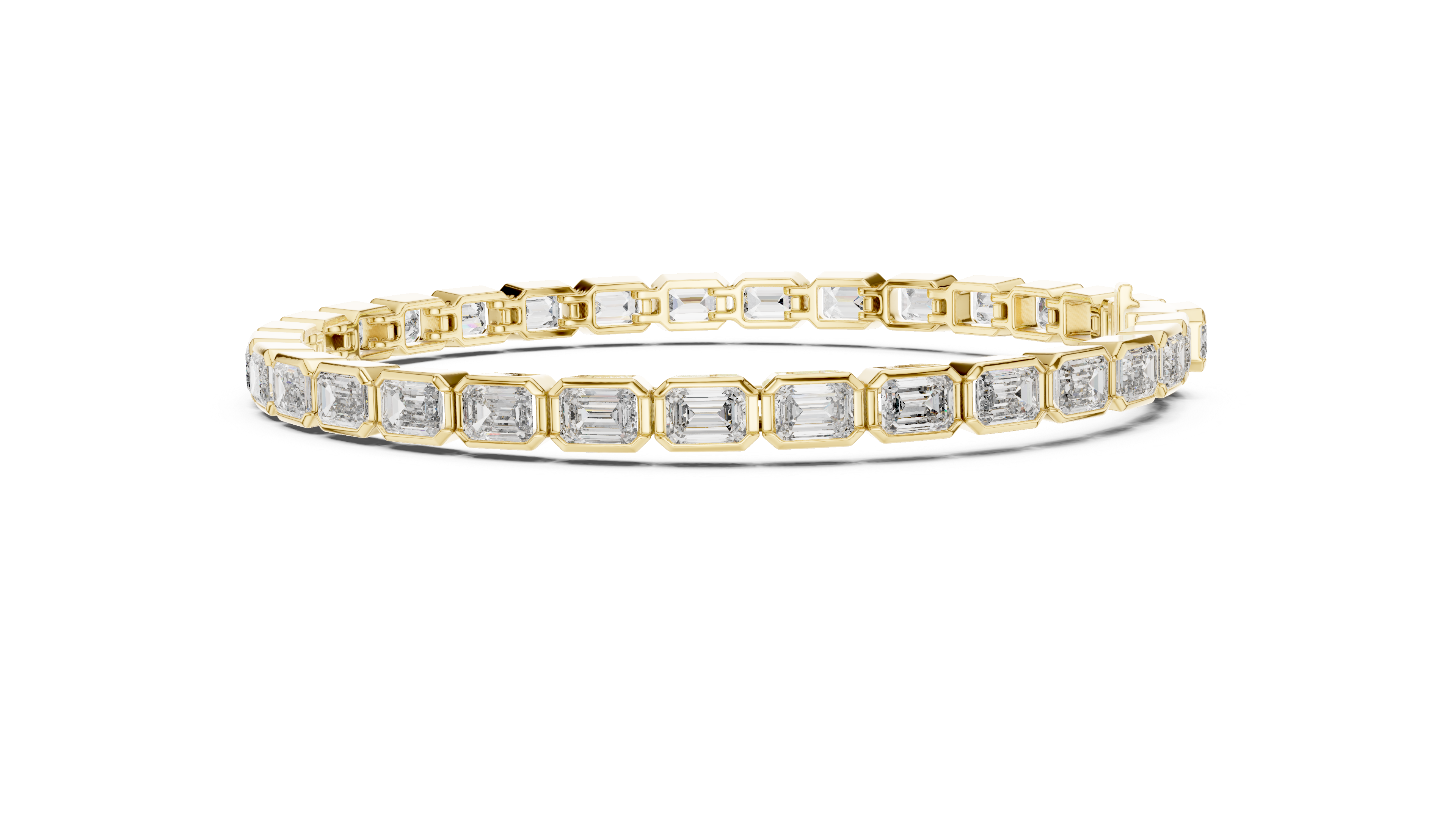 Tasa Aurelio Emerald-Cut Bracelet - GLBR-0002