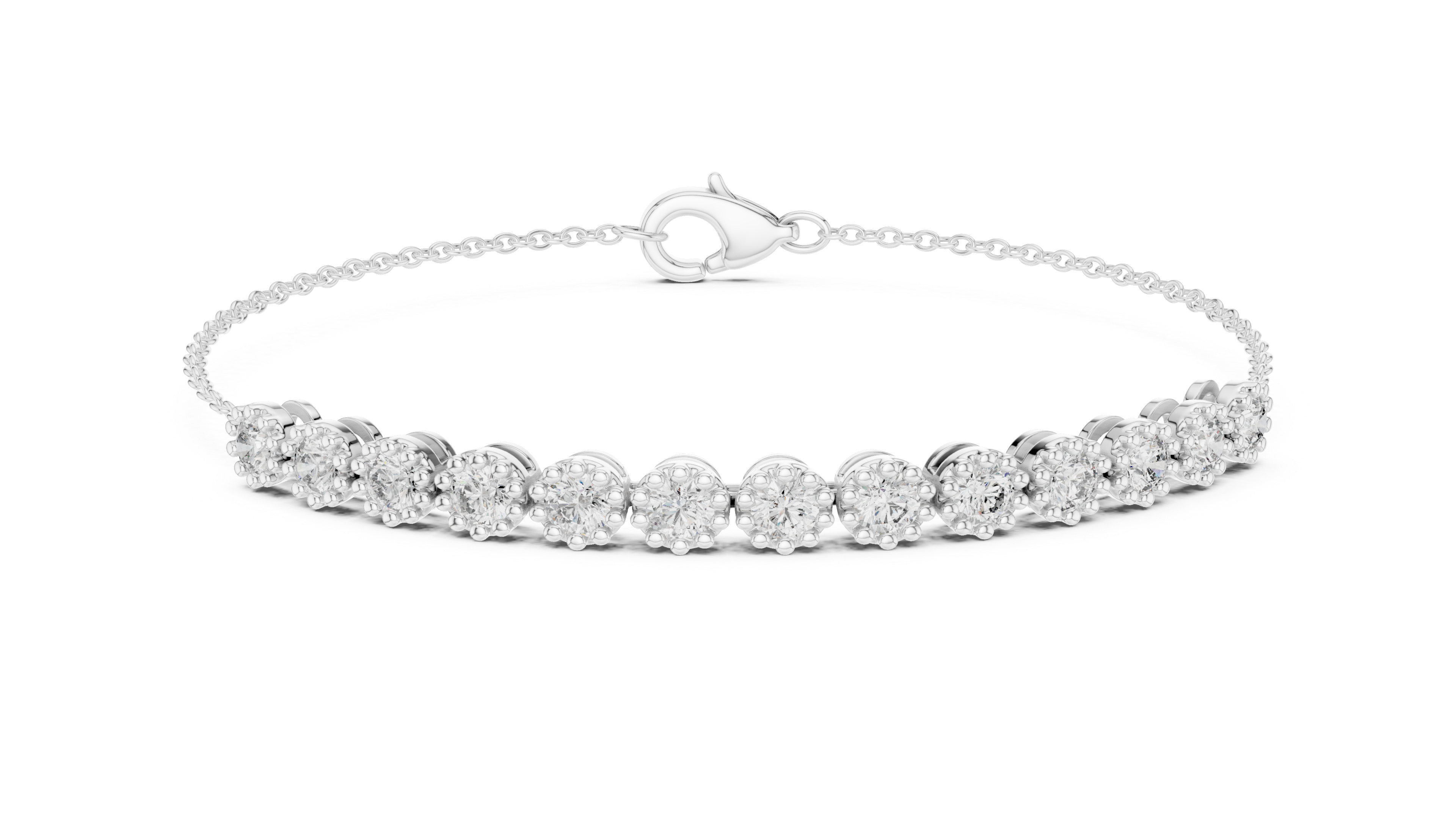 Tasa Liora Petite Diamond Bracelet - GLBR-0008