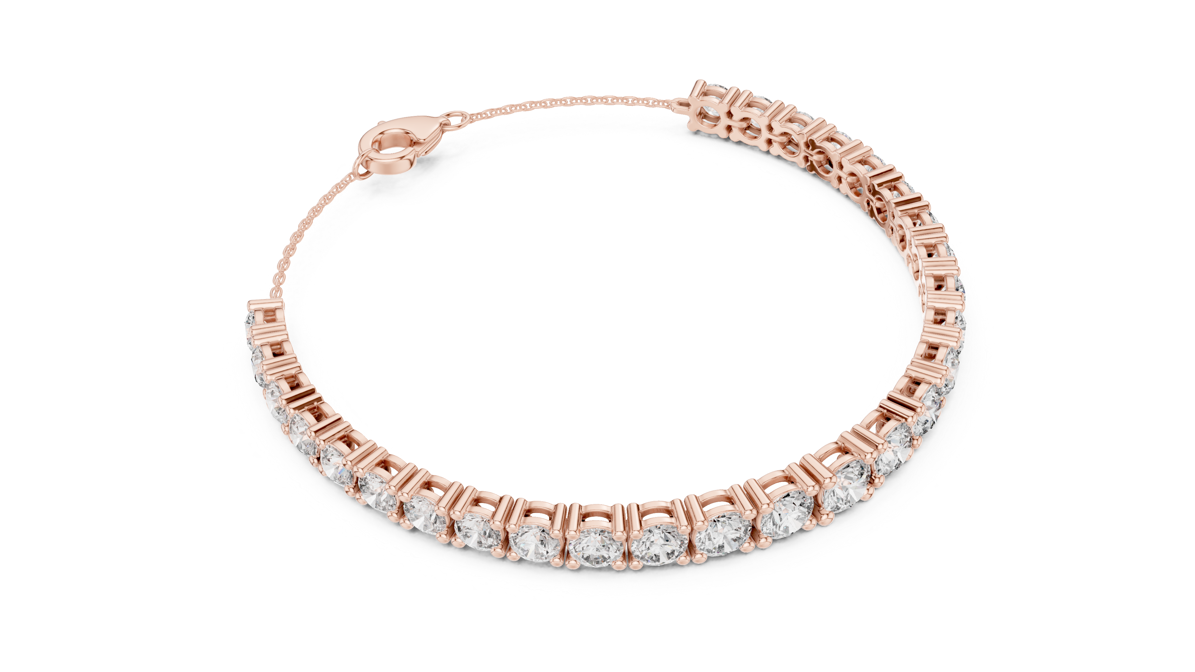 Tasa Imperial Radiance Diamond Tennis Bracelet - GLBR-0011