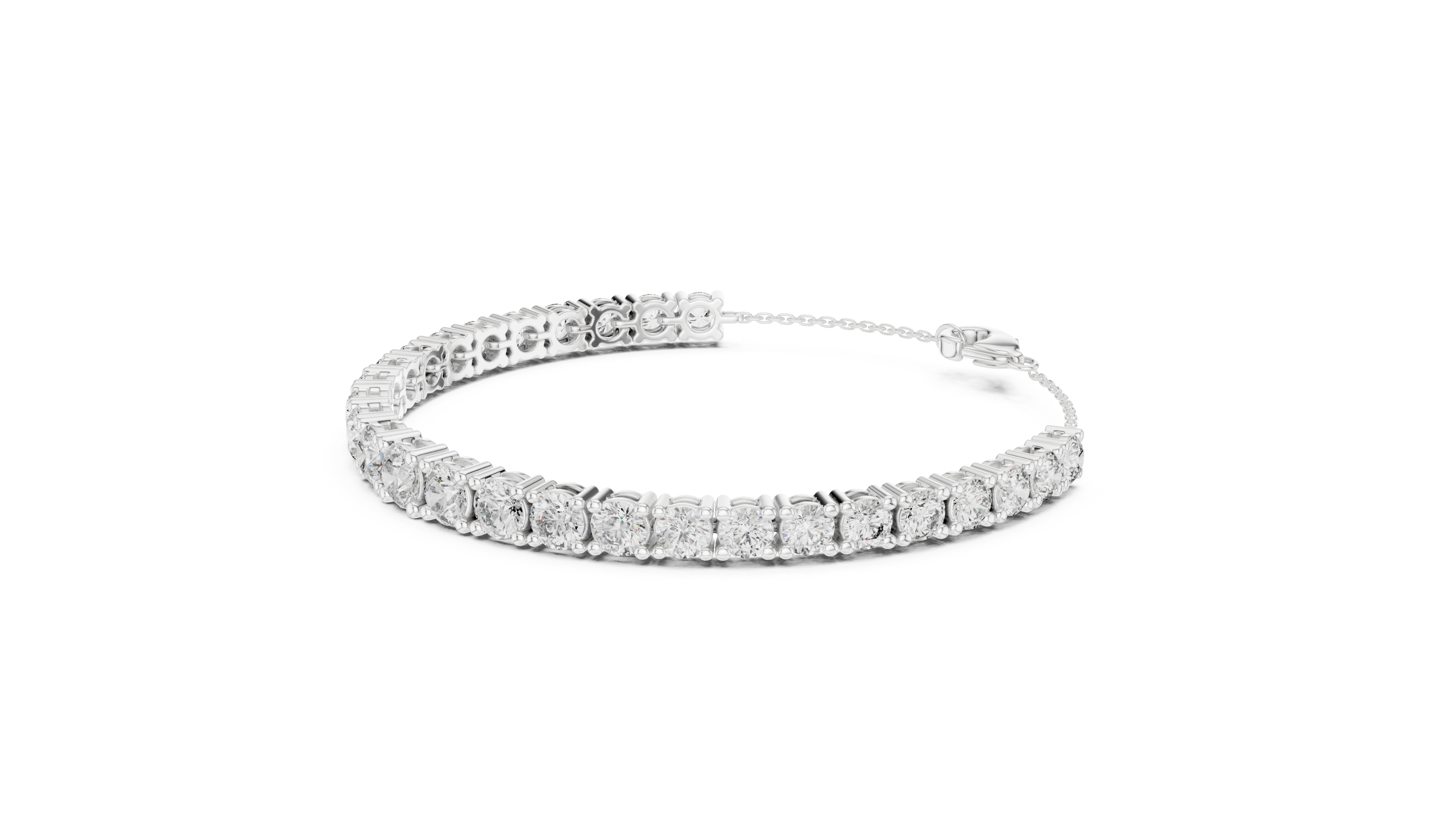 Tasa Imperial Radiance Diamond Tennis Bracelet - GLBR-0011