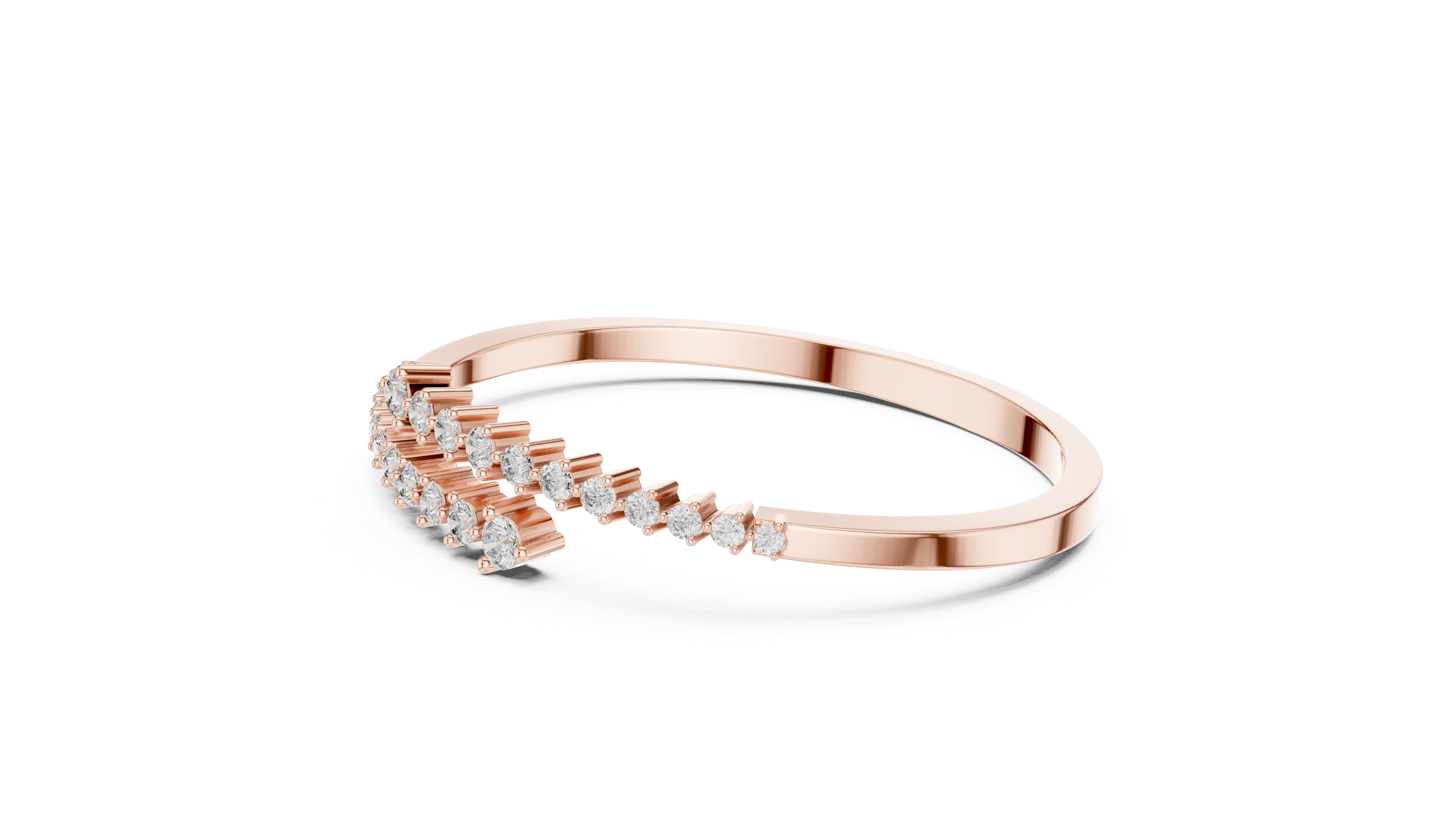Tasa Virelle Arrow Diamond Line Bracelet - GLBR-0025