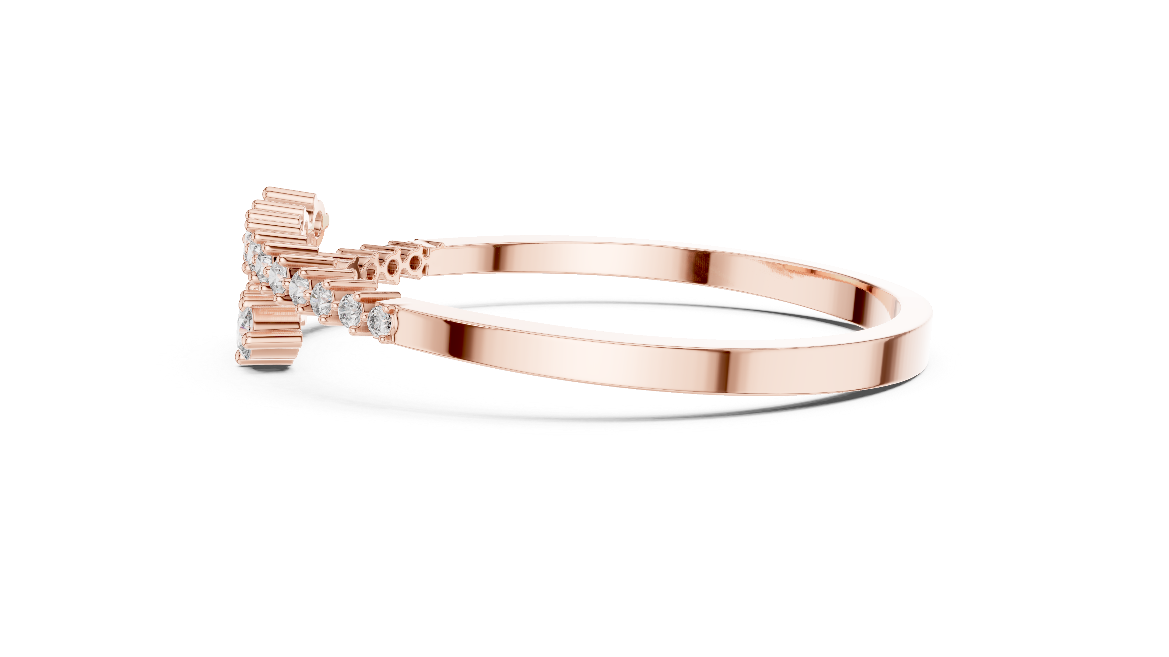 Tasa Virelle Arrow Diamond Line Bracelet - GLBR-0025