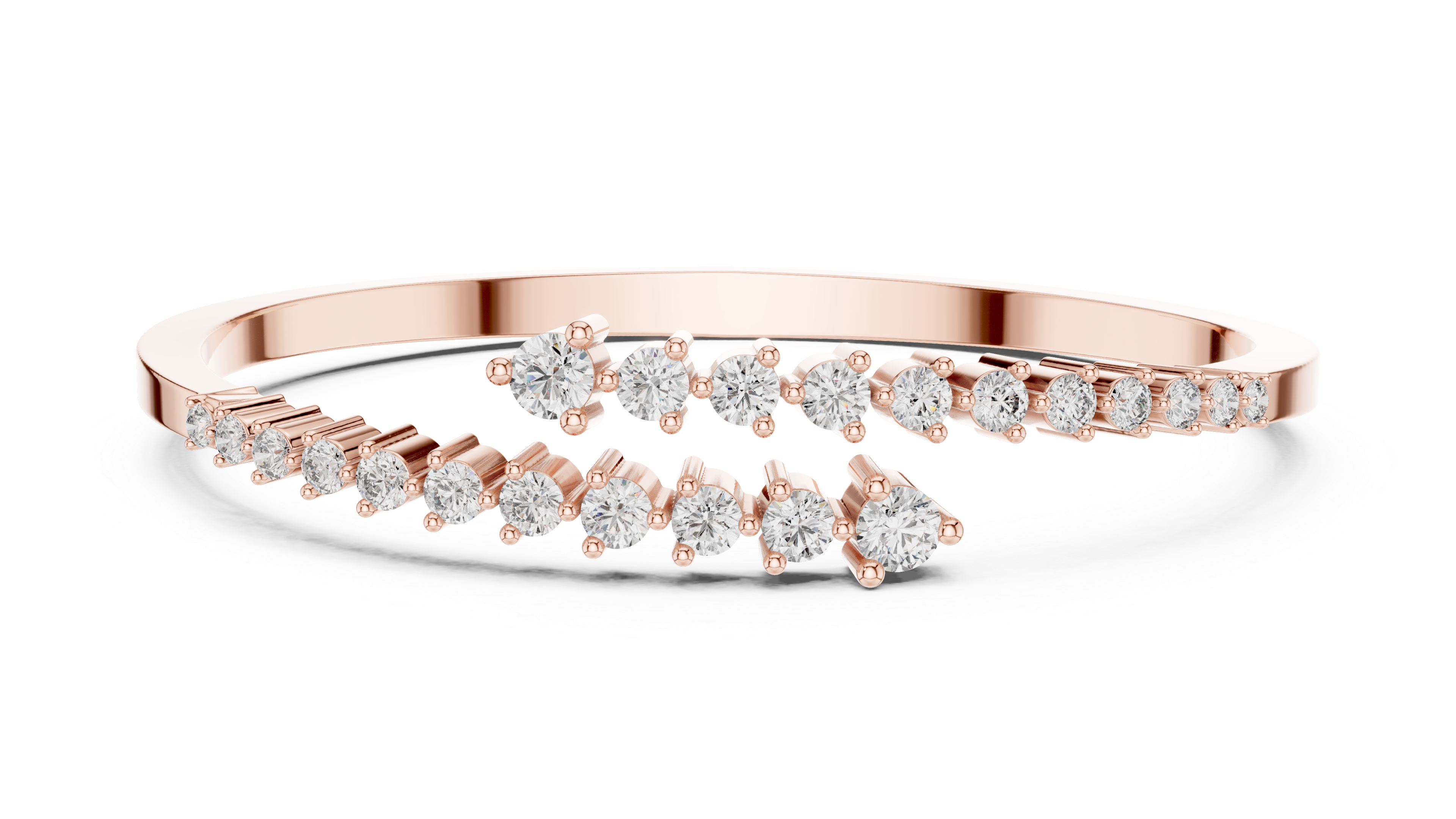 Tasa Virelle Arrow Diamond Line Bracelet - GLBR-0025