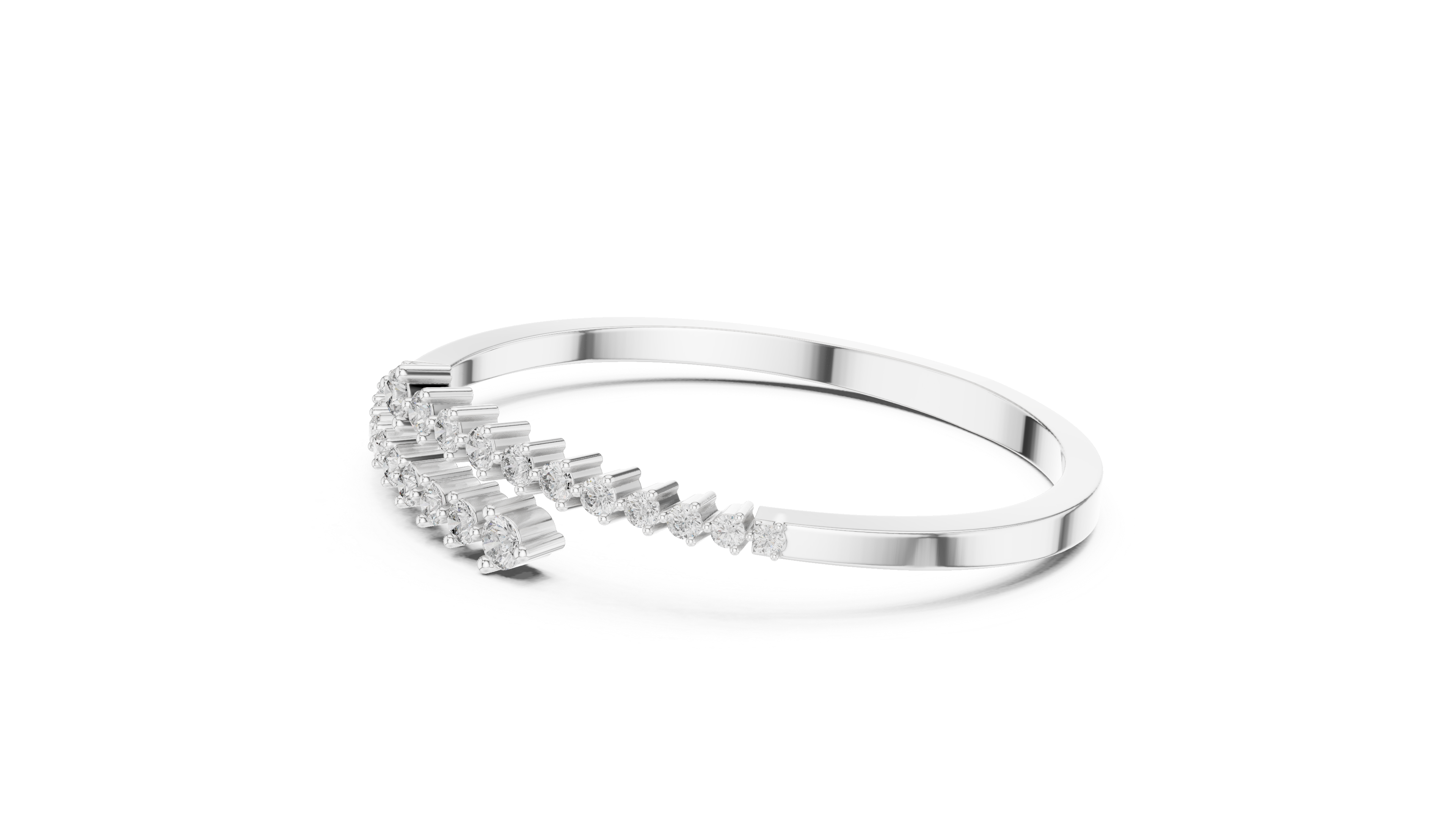 Tasa Virelle Arrow Diamond Line Bracelet - GLBR-0025
