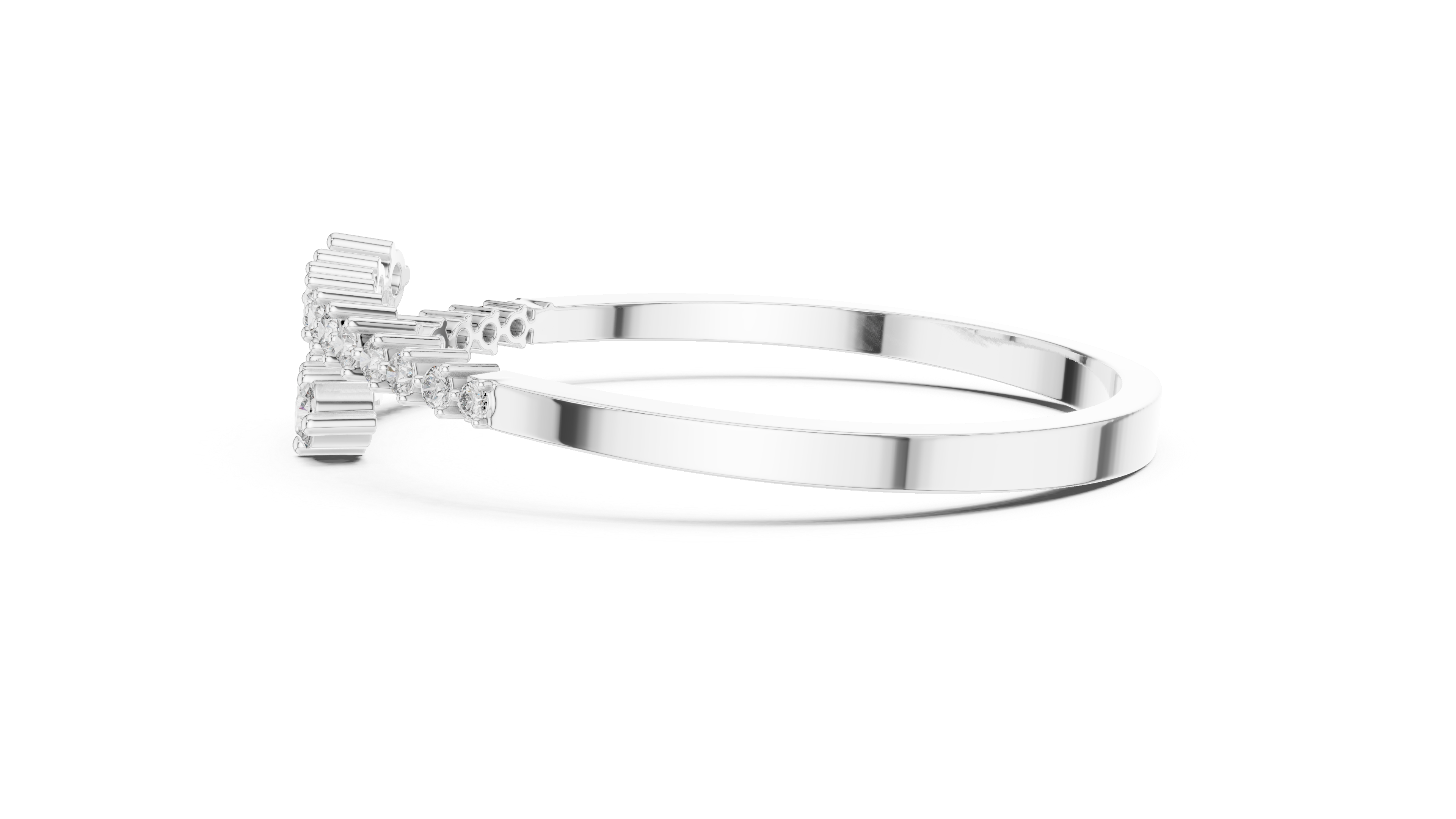 Tasa Virelle Arrow Diamond Line Bracelet - GLBR-0025