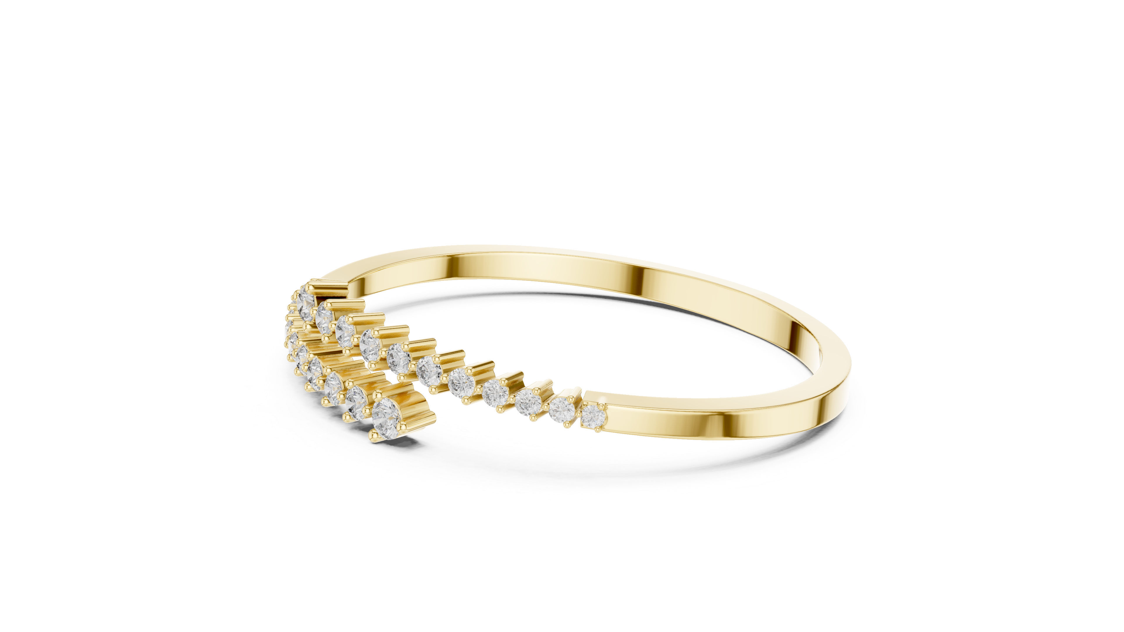 Tasa Virelle Arrow Diamond Line Bracelet - GLBR-0025
