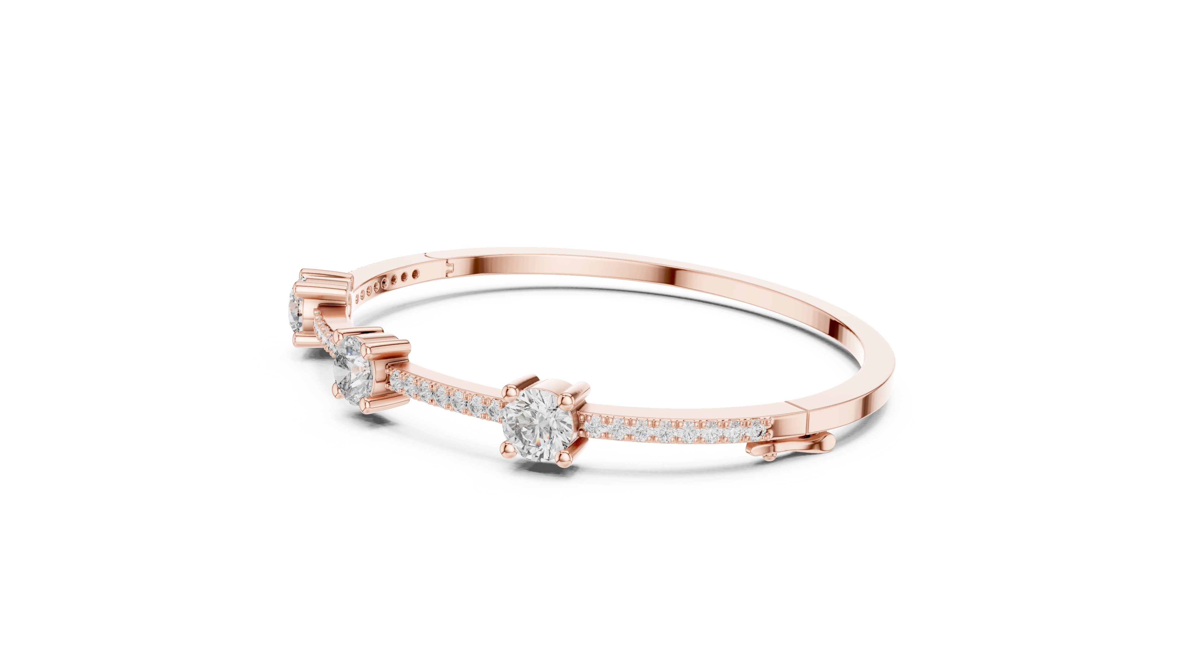 Tasa Trionova Diamond Trio Bracelet - GLBR-0026