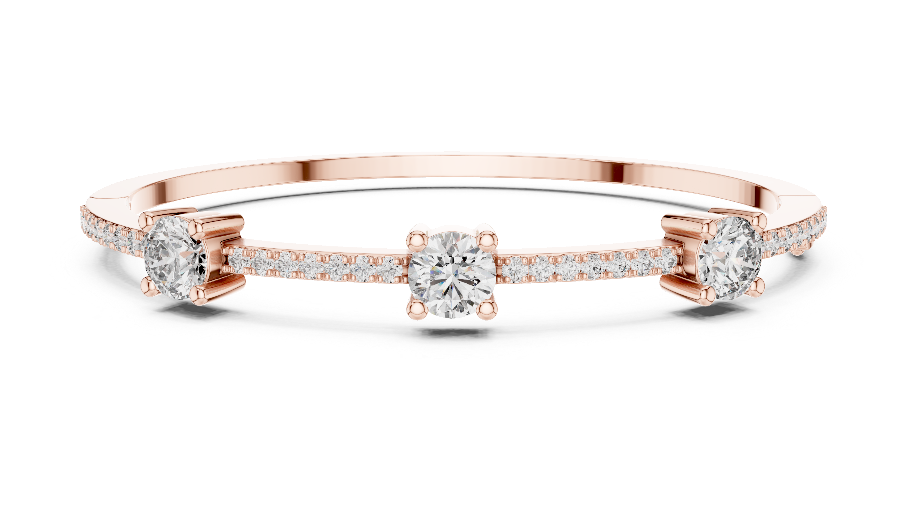 Tasa Trionova Diamond Trio Bracelet - GLBR-0026