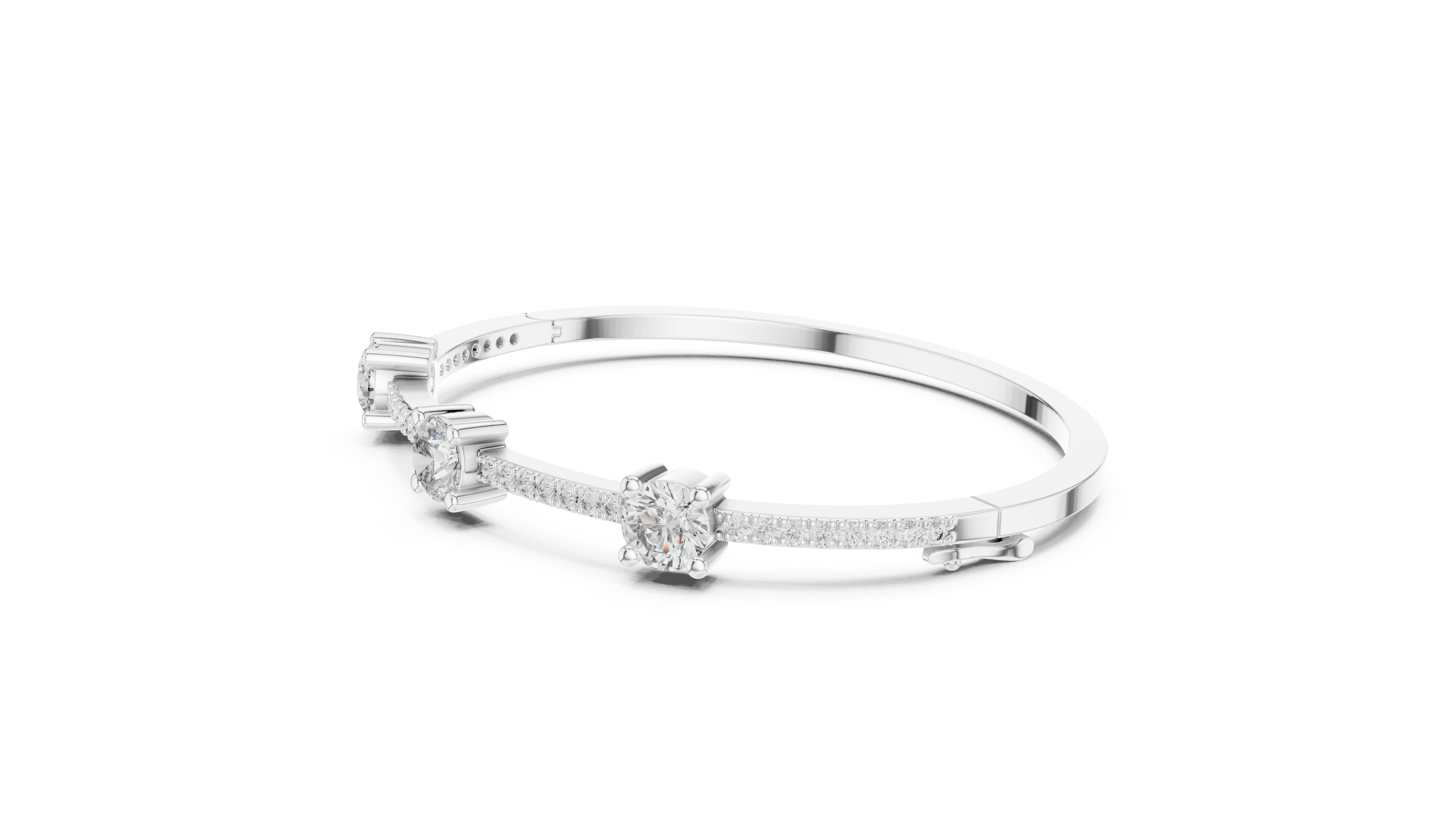 Tasa Trionova Diamond Trio Bracelet - GLBR-0026