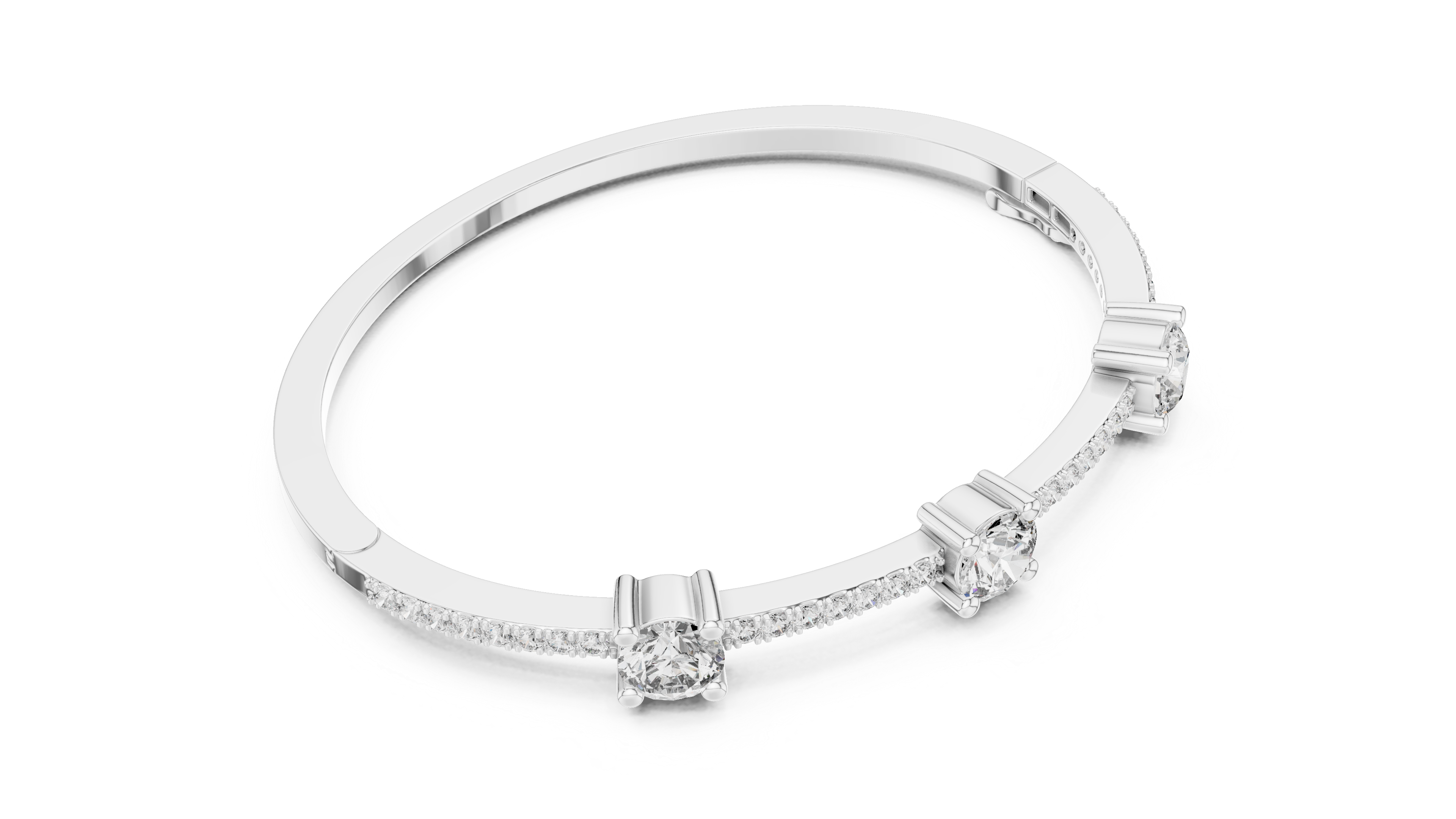 Tasa Trionova Diamond Trio Bracelet - GLBR-0026