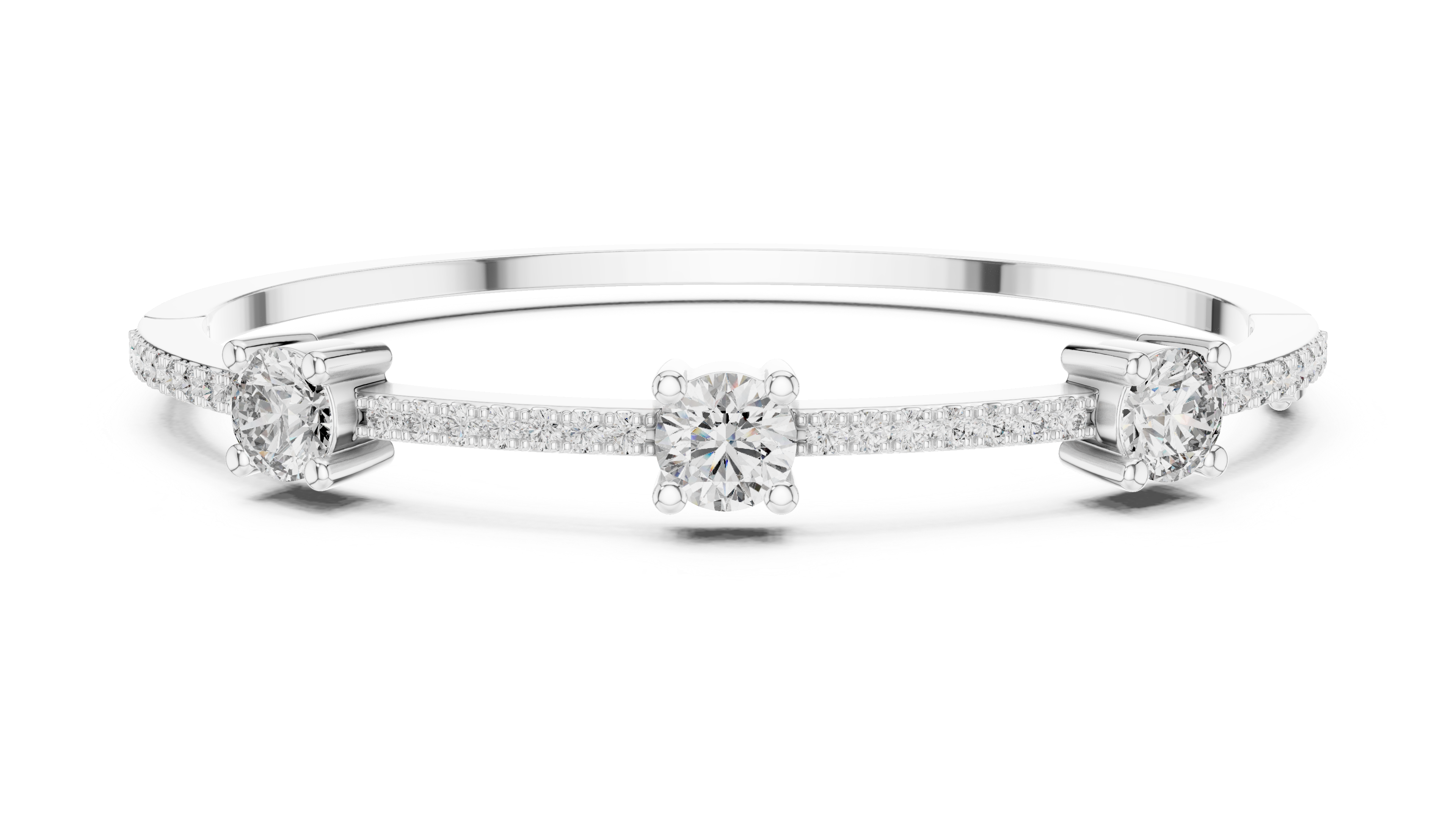 Tasa Trionova Diamond Trio Bracelet - GLBR-0026