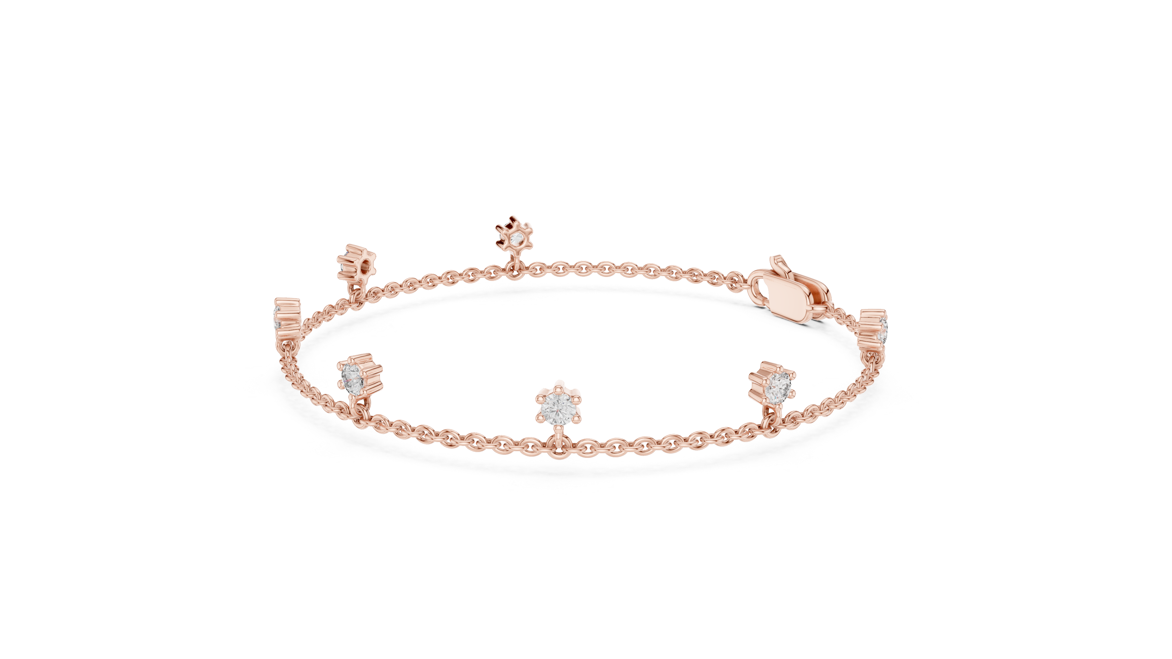 Tasa Trionova Diamond Trio Bracelet - GLBR-0034