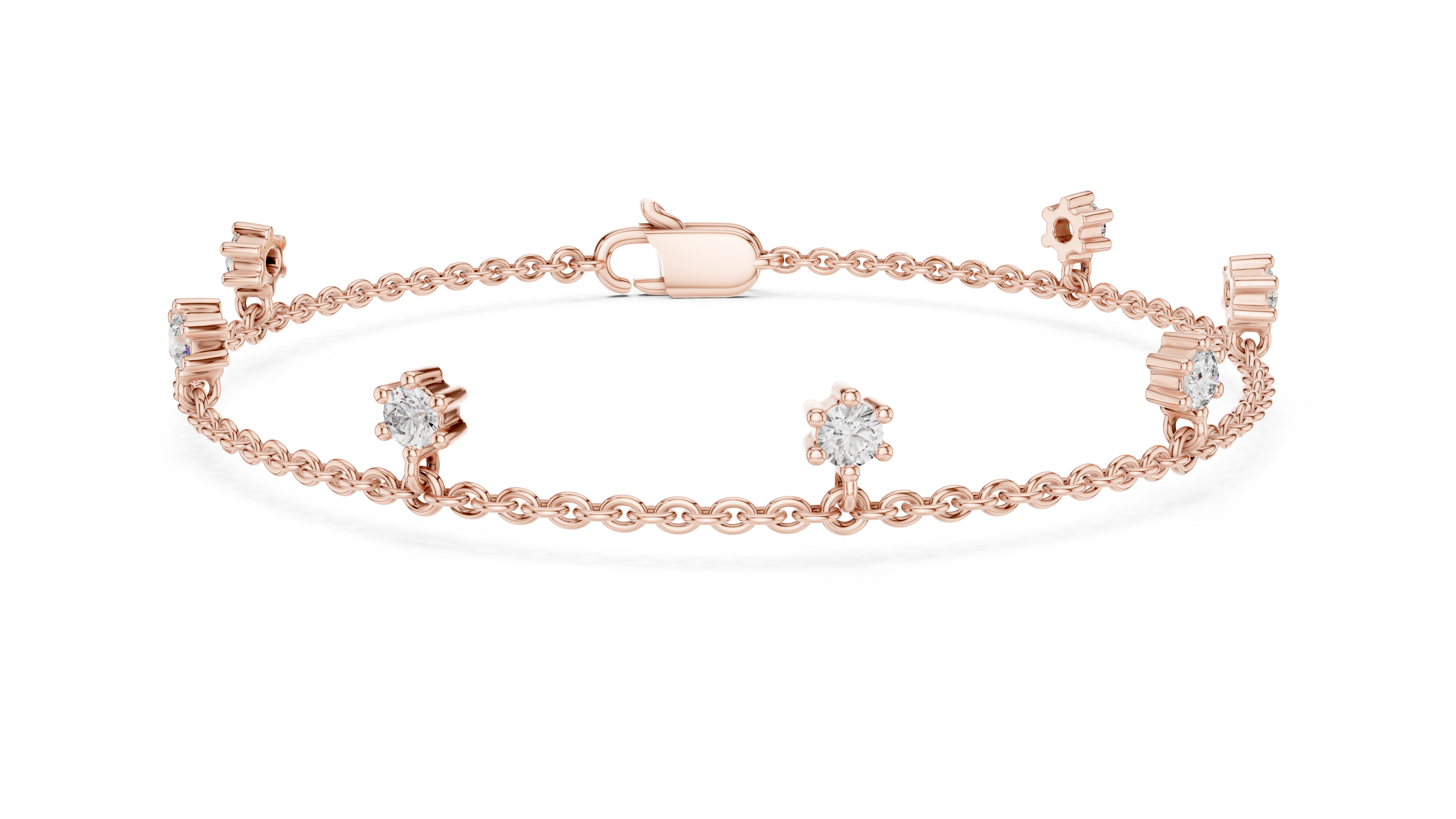 Tasa Trionova Diamond Trio Bracelet - GLBR-0034