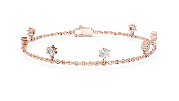 Tasa Trionova Diamond Trio Bracelet - GLBR-0034