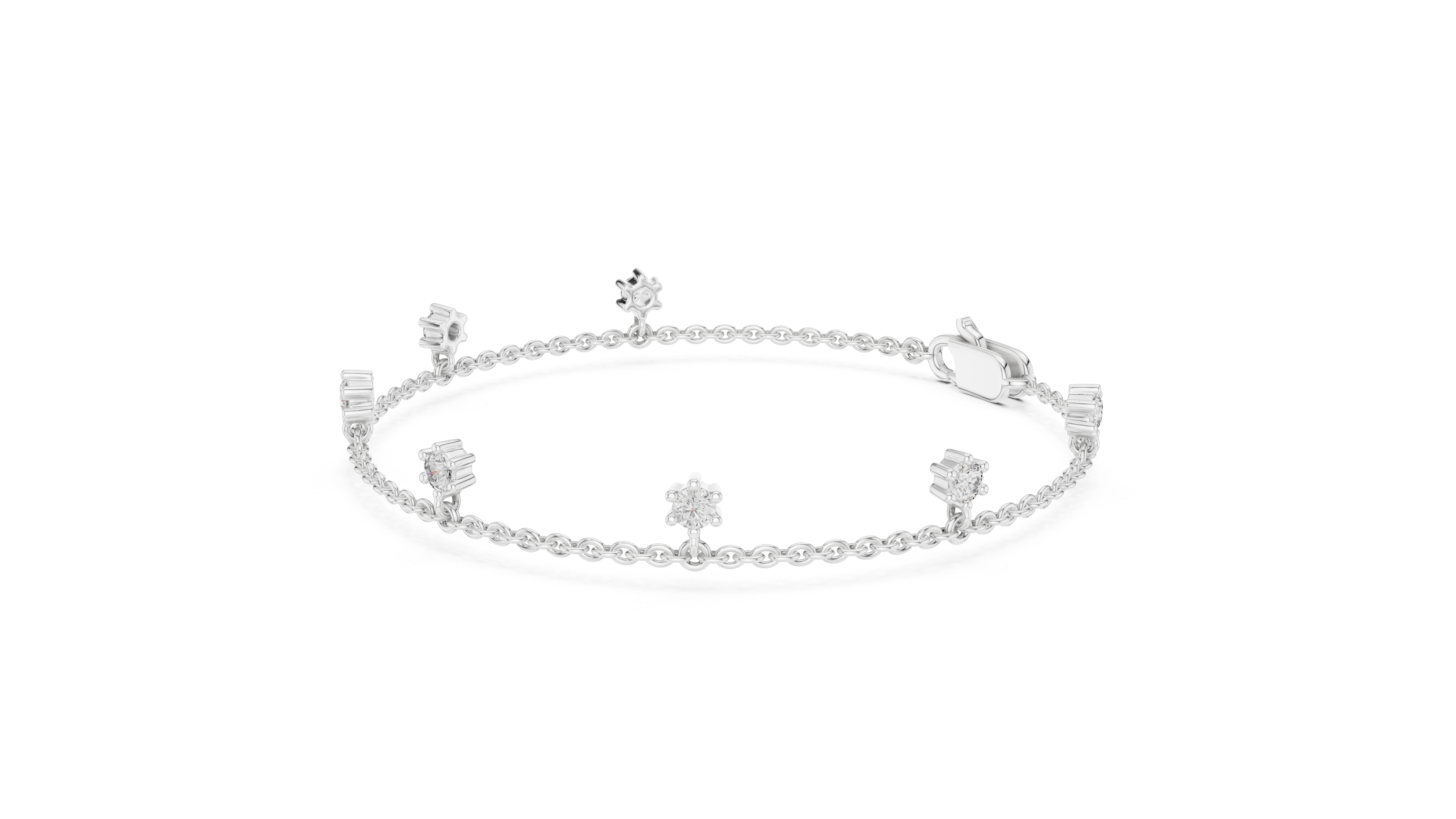 Tasa Trionova Diamond Trio Bracelet - GLBR-0034