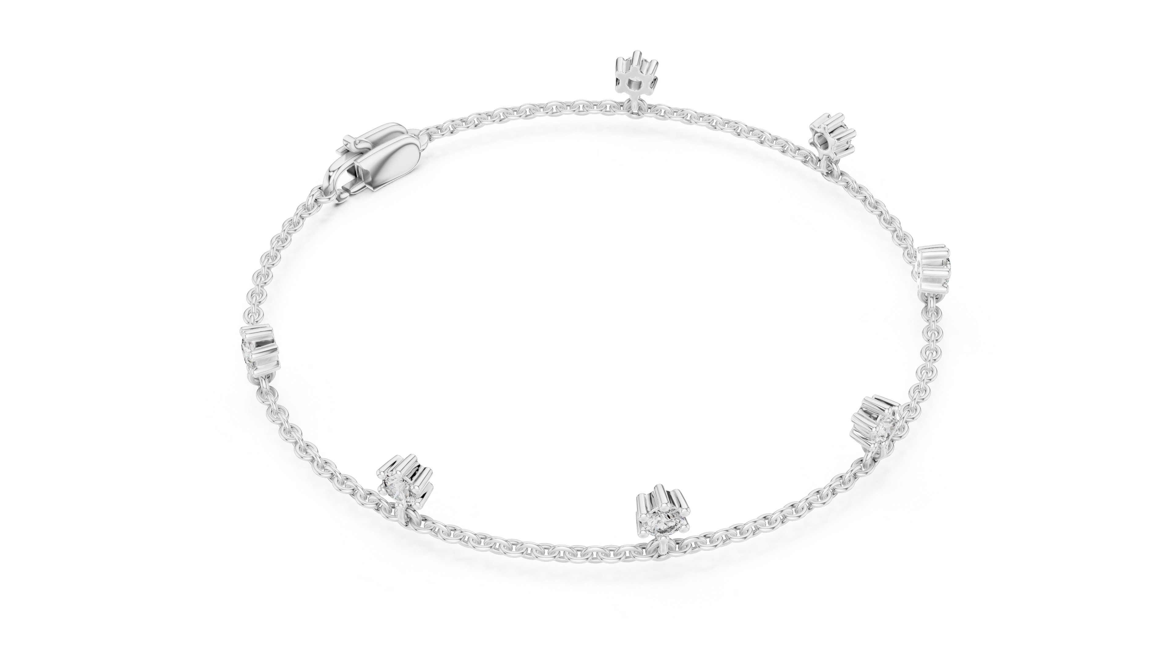 Tasa Trionova Diamond Trio Bracelet - GLBR-0034