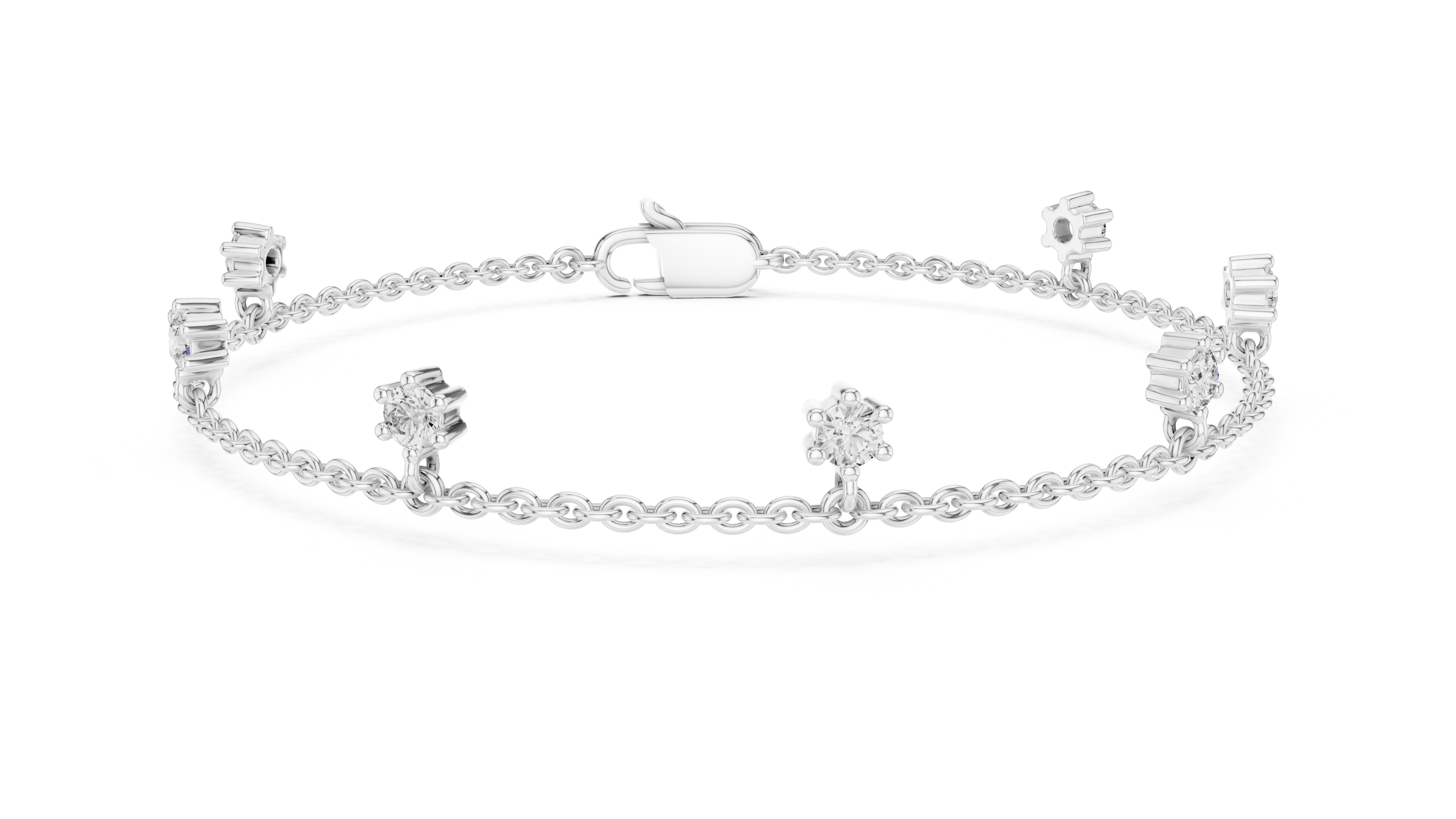Tasa Trionova Diamond Trio Bracelet - GLBR-0034