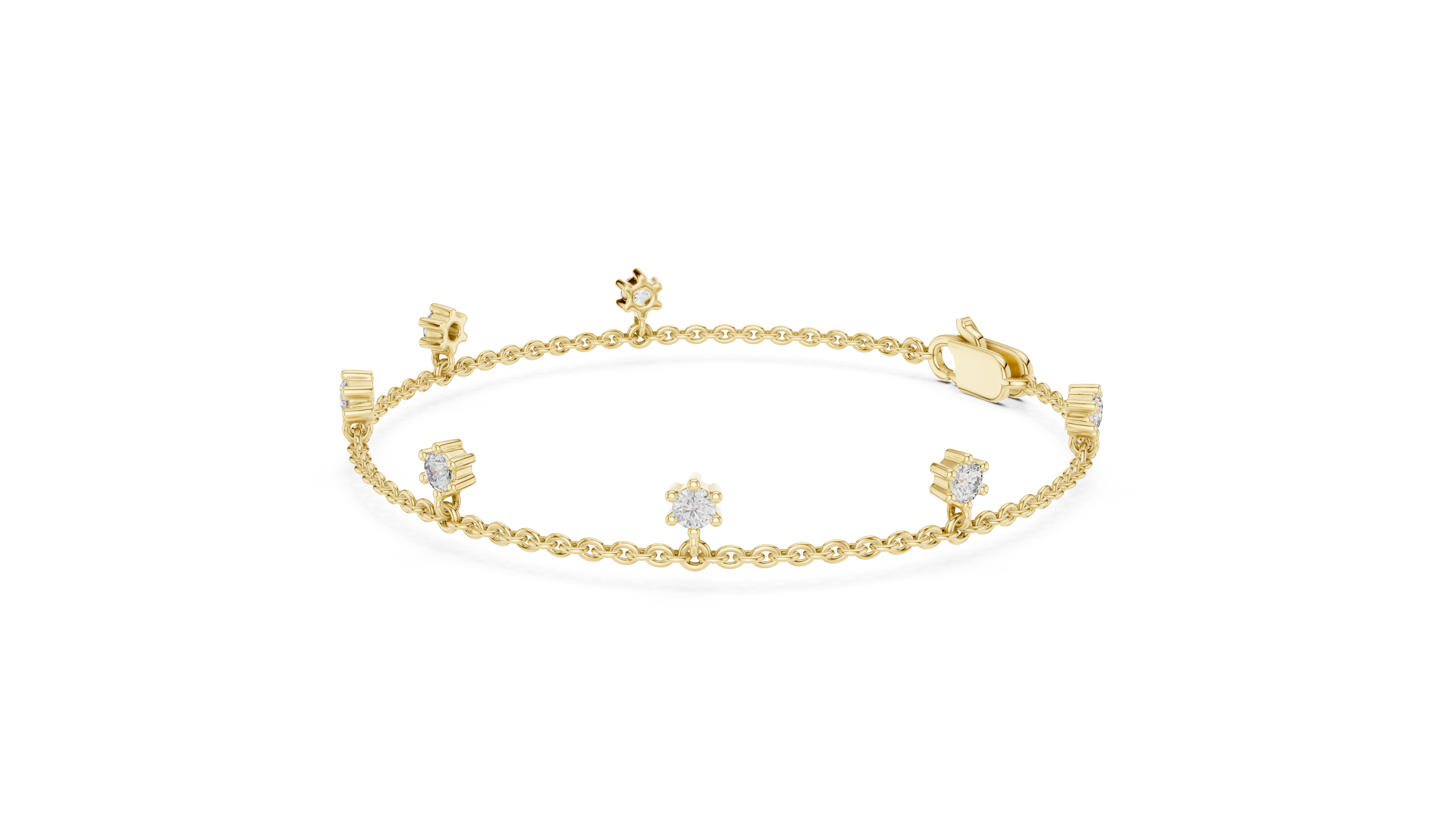 Tasa Trionova Diamond Trio Bracelet - GLBR-0034