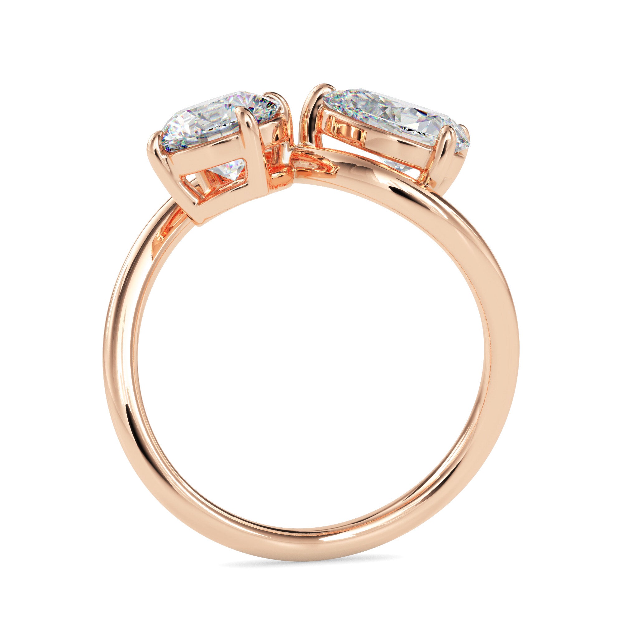 Tasa “Toi et Moi” Crossover Ring -2207