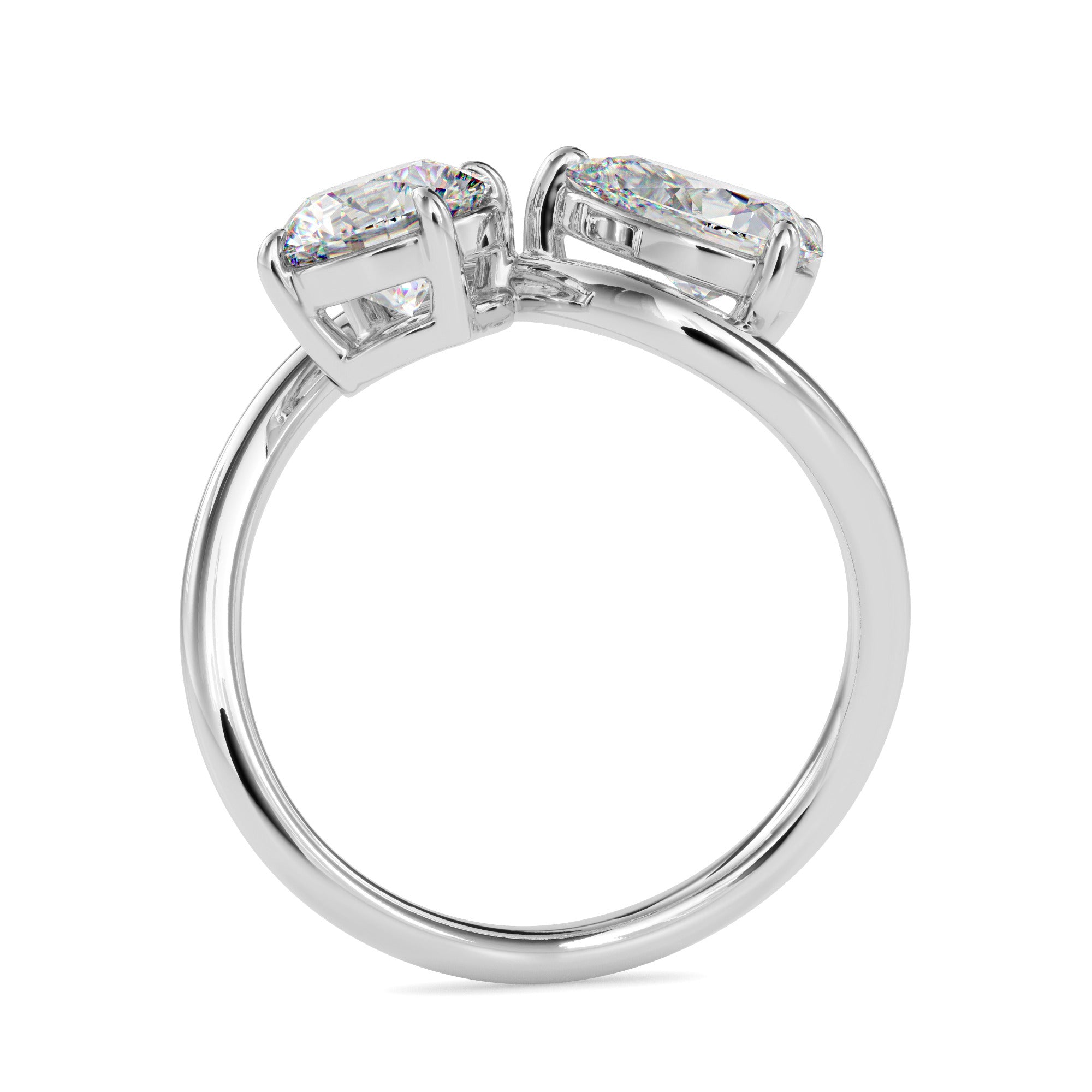 Tasa “Toi et Moi” Crossover Ring -2207