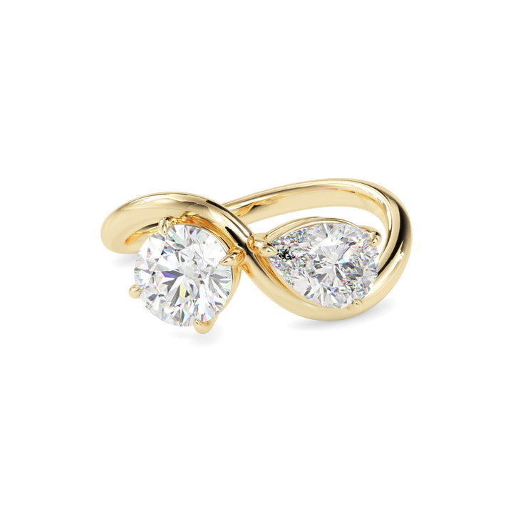 Tasa “Toi et Moi” Crossover Ring -2207
