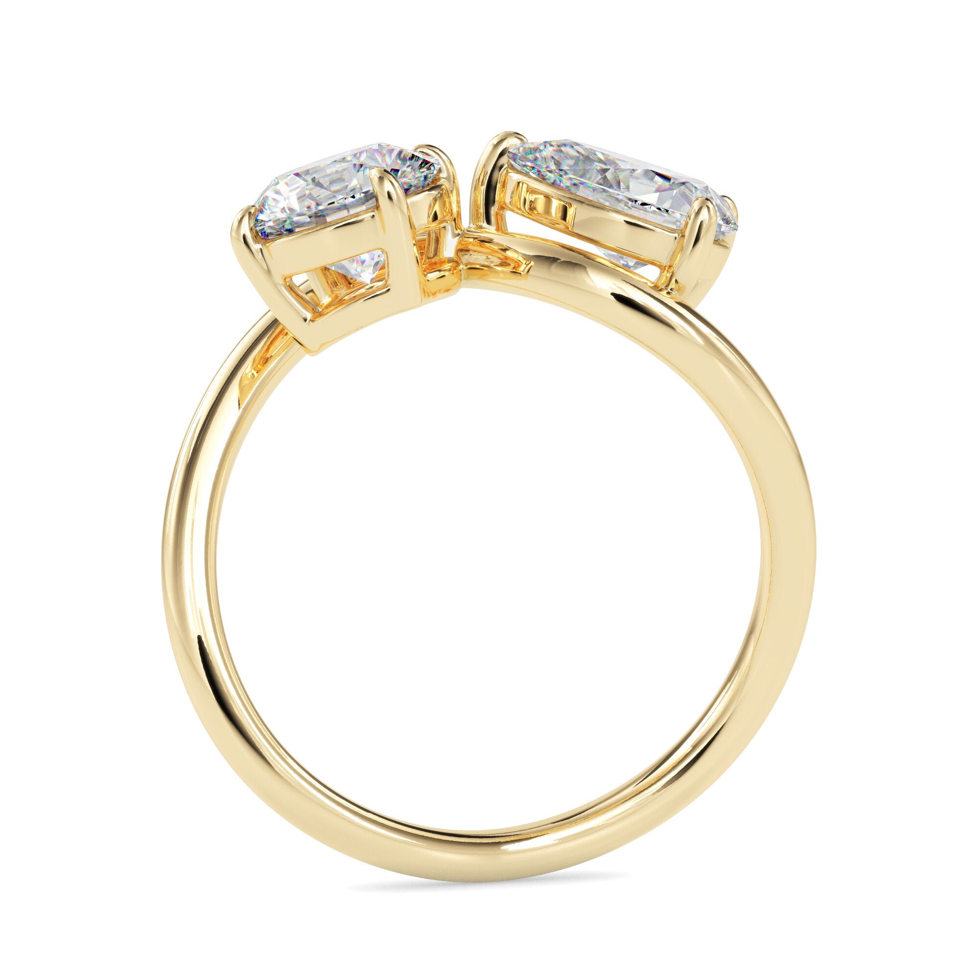 Tasa “Toi et Moi” Crossover Ring -2207
