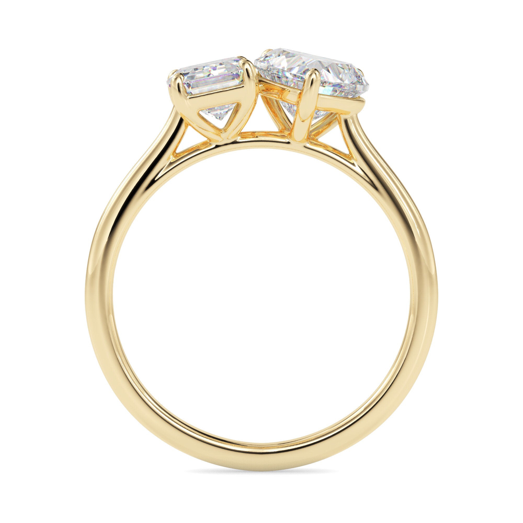 Tasa “Dual Essence” Toi et Moi Ring -2215
