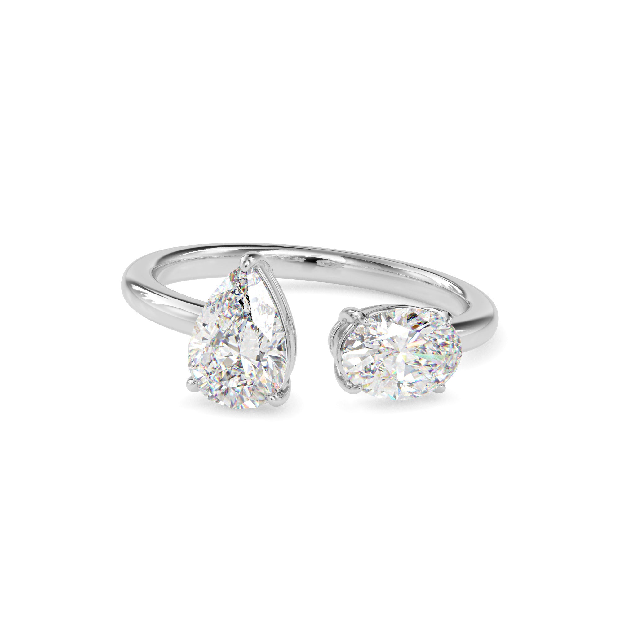 TAsa “Together Always” Toi et Moi Ring -2216
