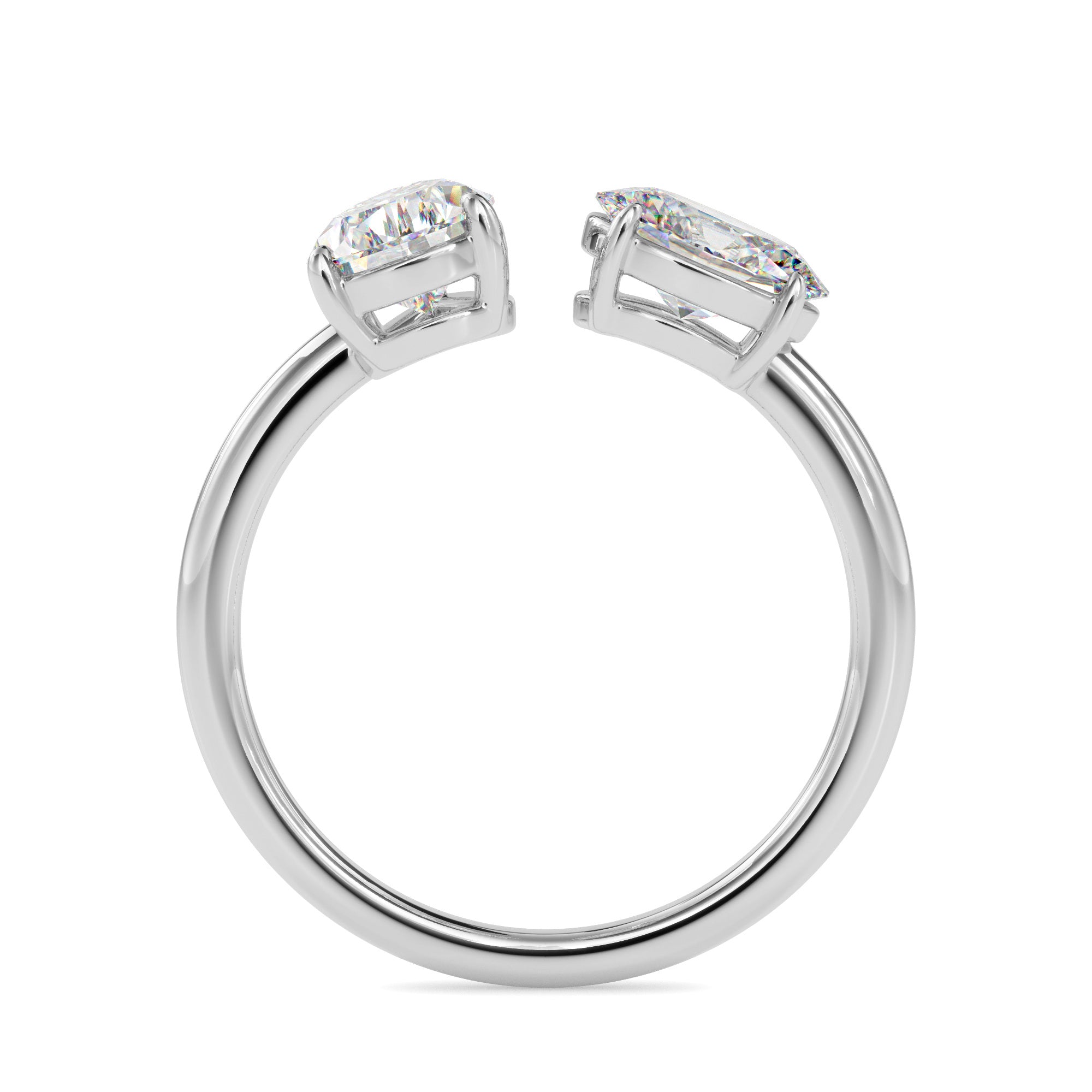 TAsa “Together Always” Toi et Moi Ring -2216